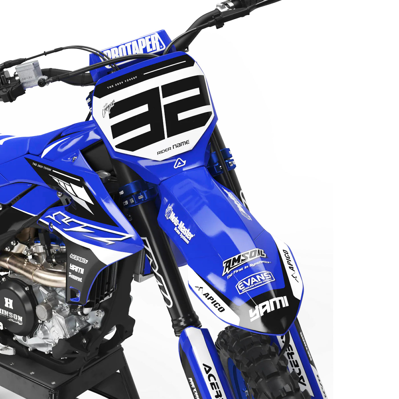 Kit déco 250 / 450 YZ-F | Motocross JustStyle Edition