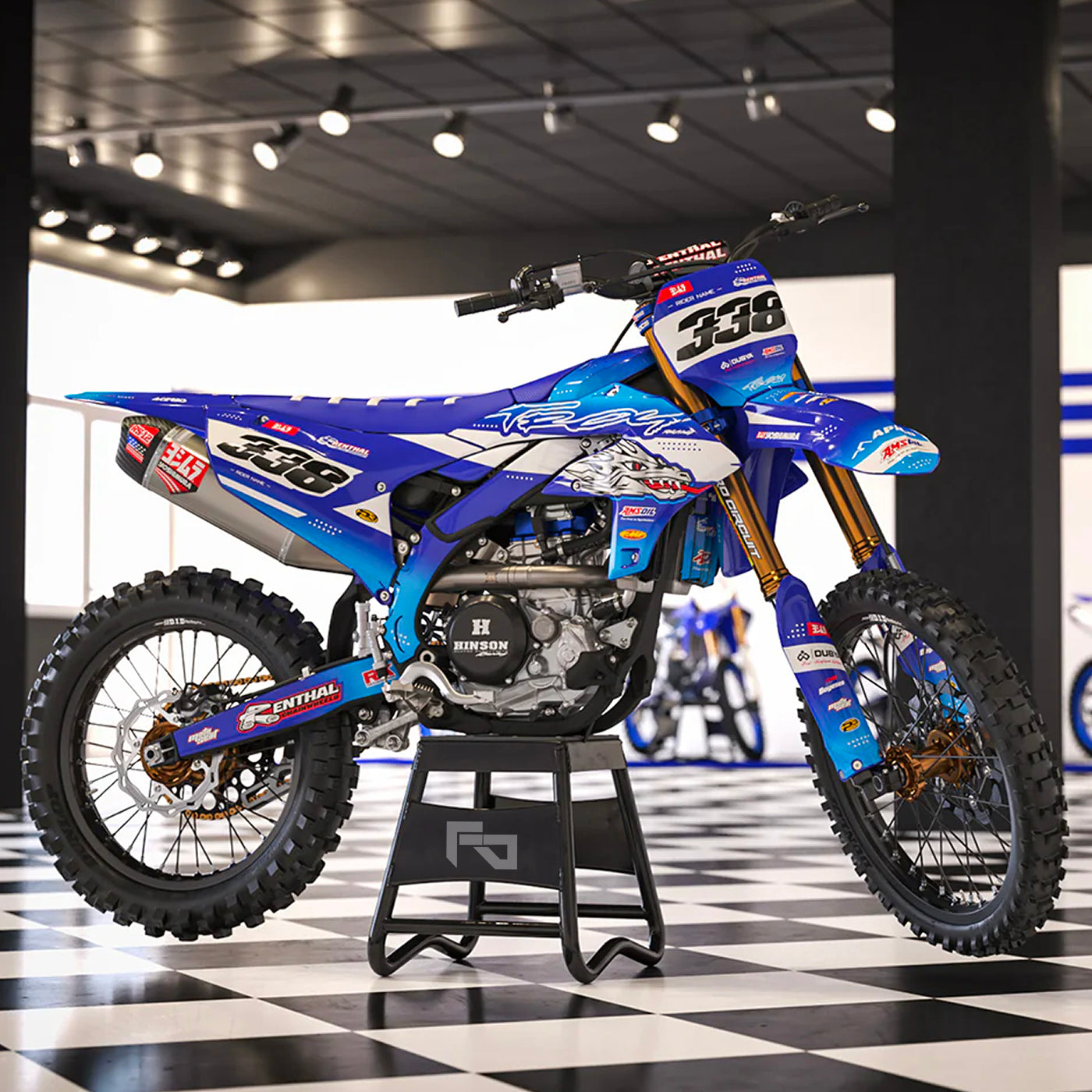 Kit déco 250 / 450 YZ-F | Motocross RideWithStyle Edition