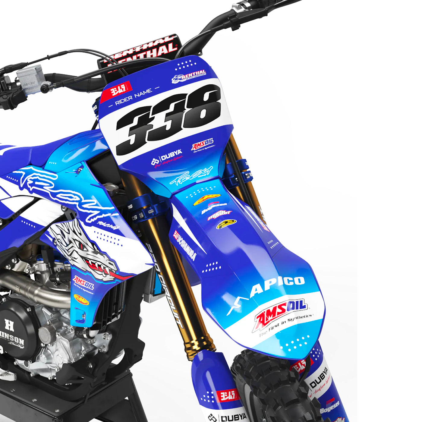 Kit déco 250 / 450 YZ-F | Motocross RideWithStyle Edition