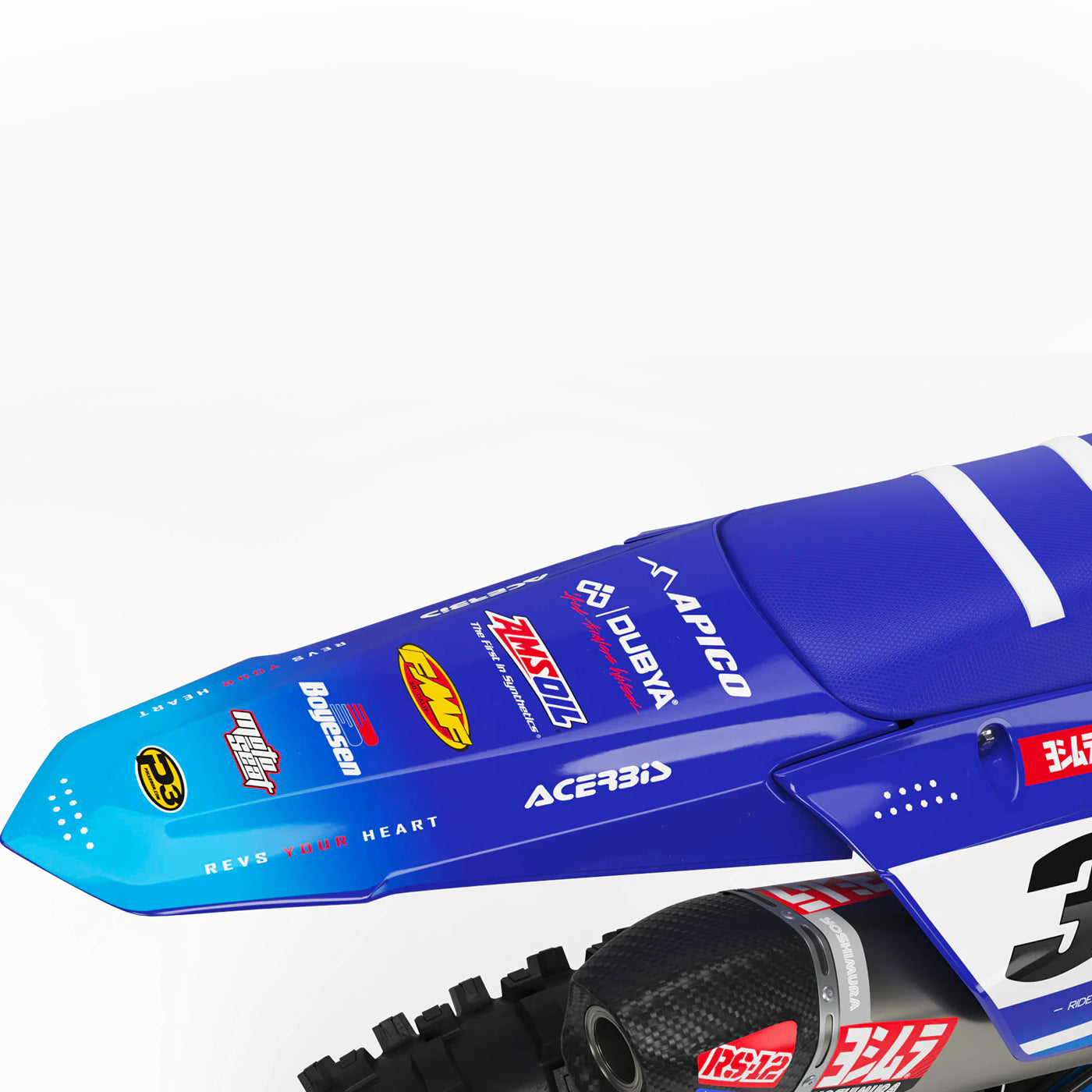 Kit déco 250 / 450 YZ-F | Motocross RideWithStyle Edition