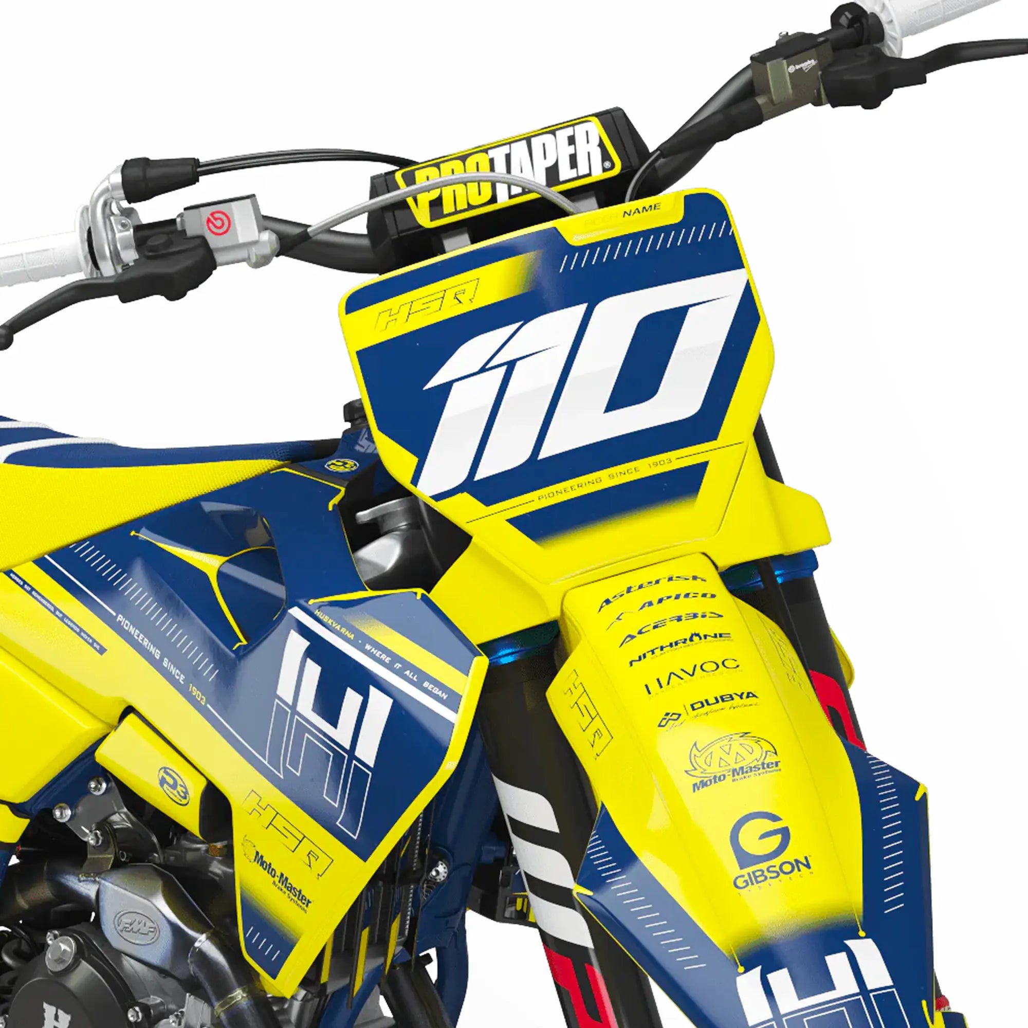 Kit déco 125 / 250 / 450 TC-F | Motocross Neon Edition Fifty Design