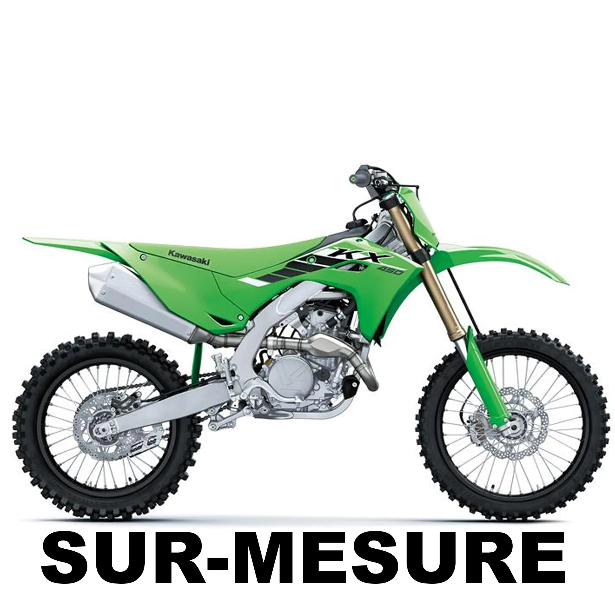 Kit déco 450 KXF Motocross Kawazaki - Sur Mesure Fifty Design