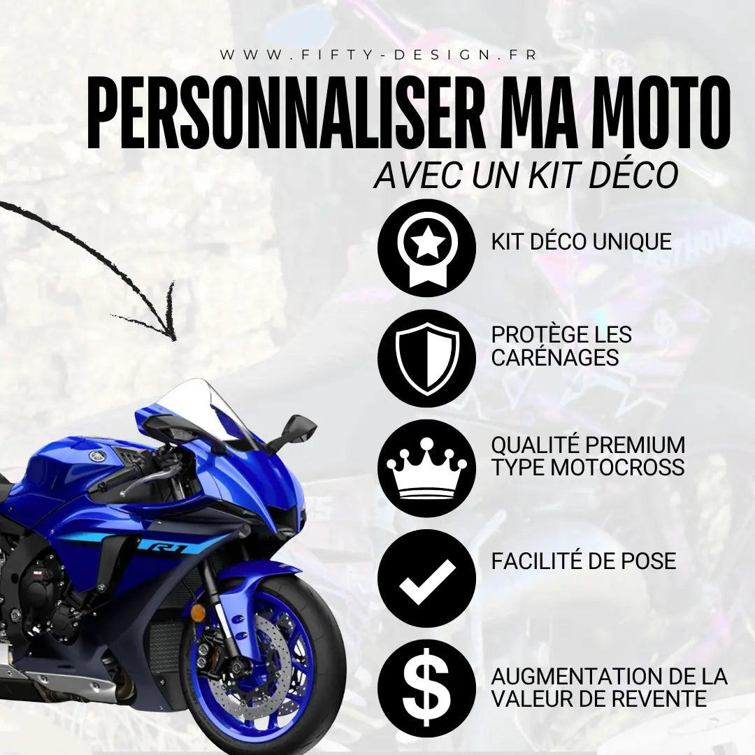 Kit déco Sportive | 100% Personnalisé Fifty Design