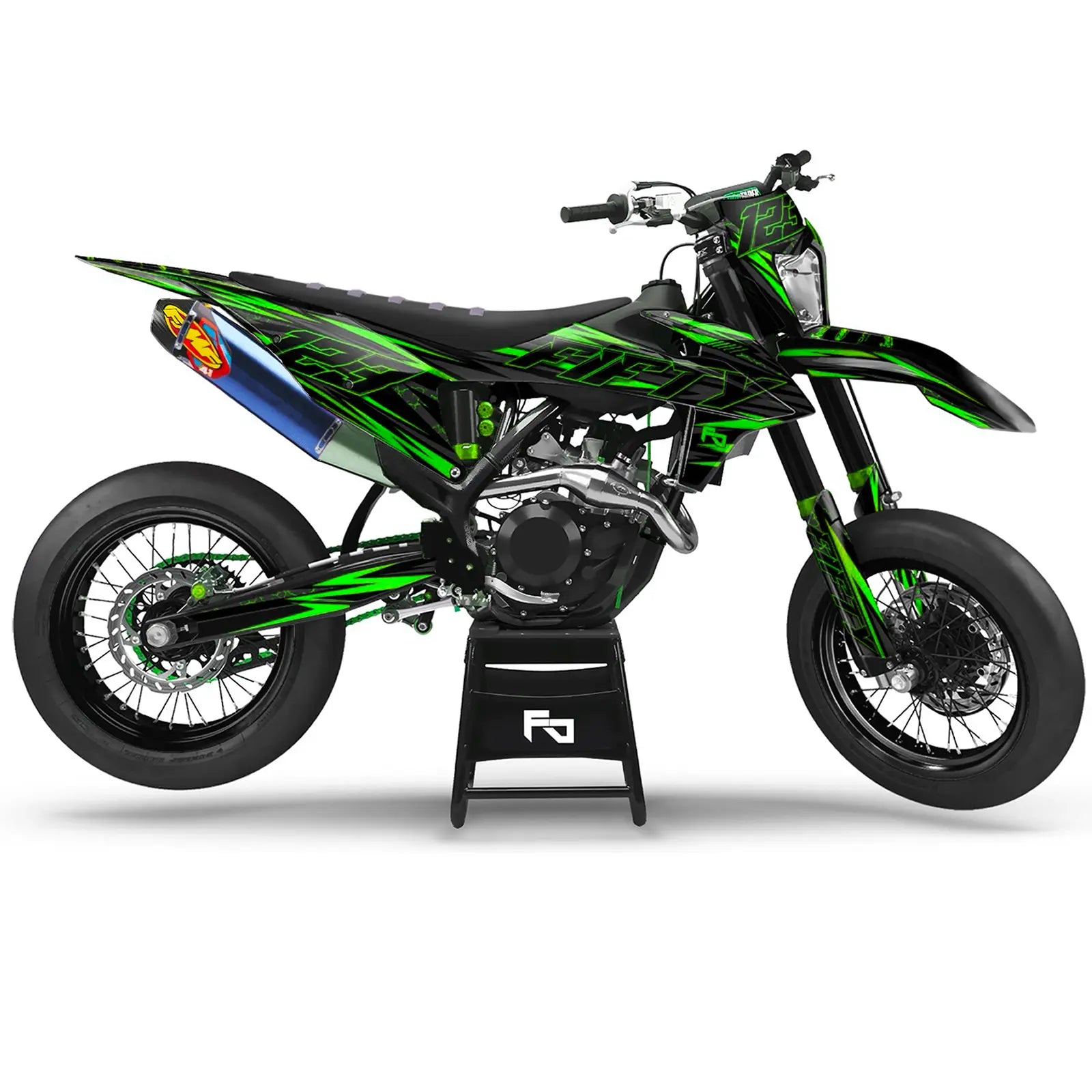 Kit déco Supermotard Onys | Semi Personnalisable Fifty Design