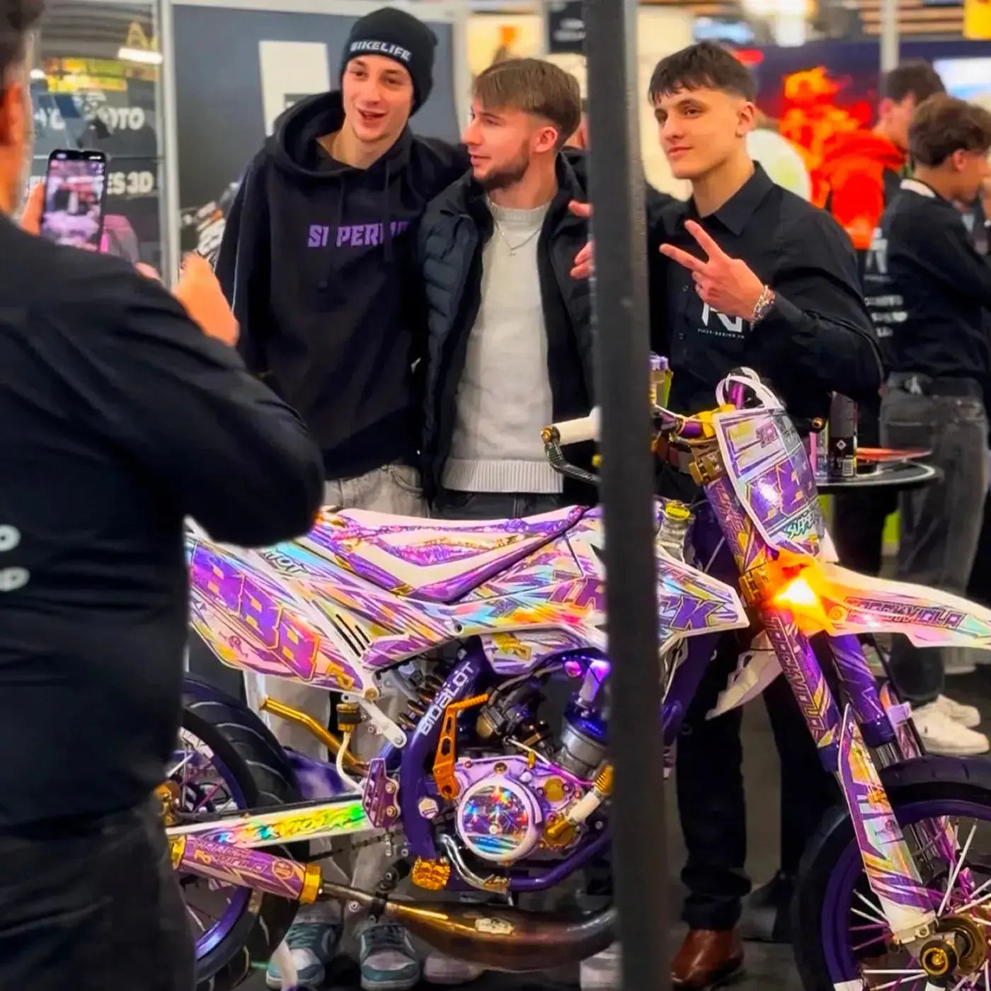 Kit déco Sherco 50cc | 100% Personnalisé Fifty Design