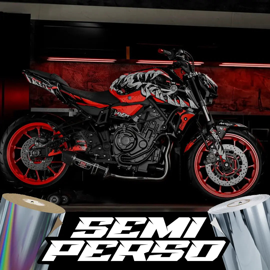 Kit déco moto Yamaha MT07 / FZ 07 | Marvel Edition Fifty Design