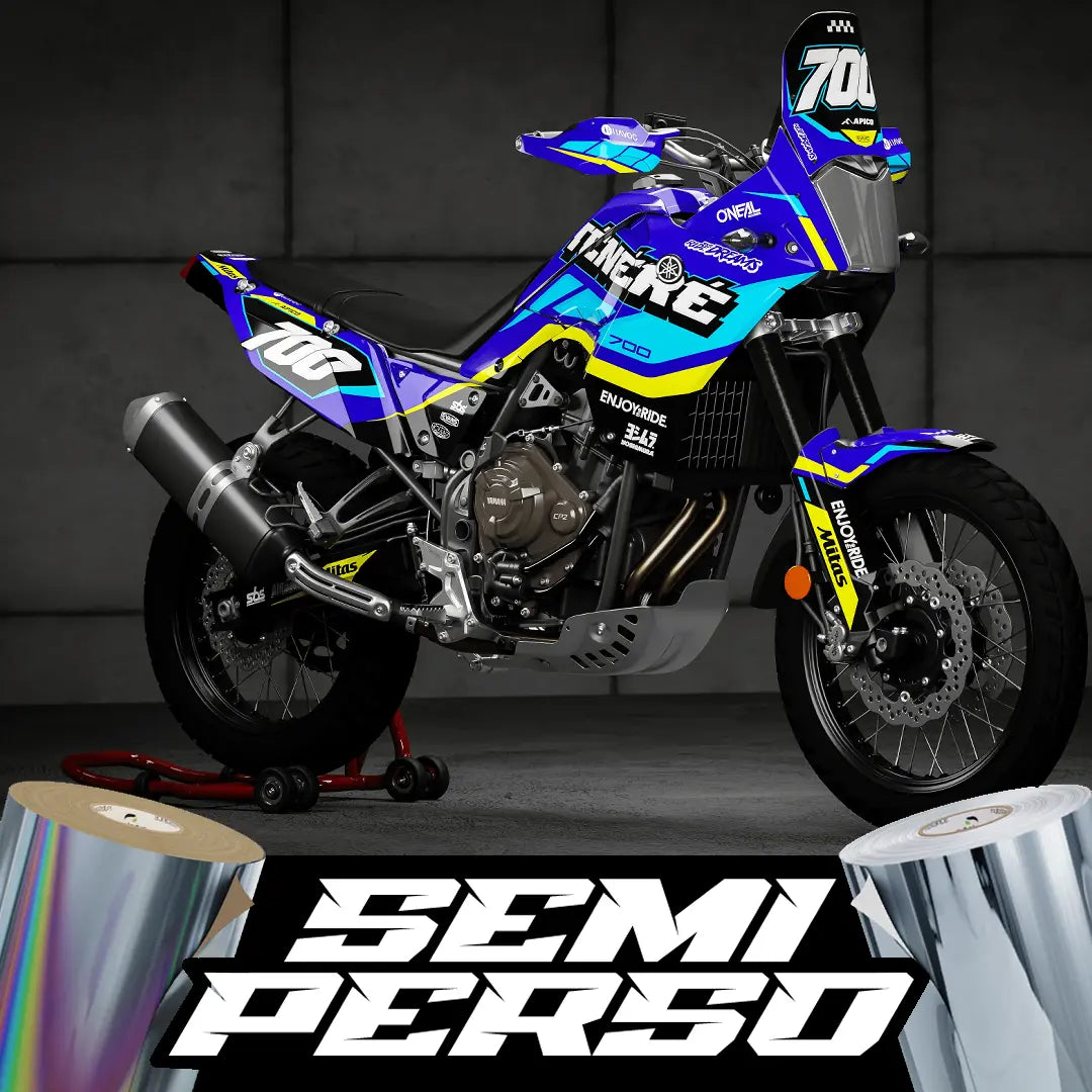 Kit déco moto Yamaha TENERE 700 | Sahara Edition Fifty Design