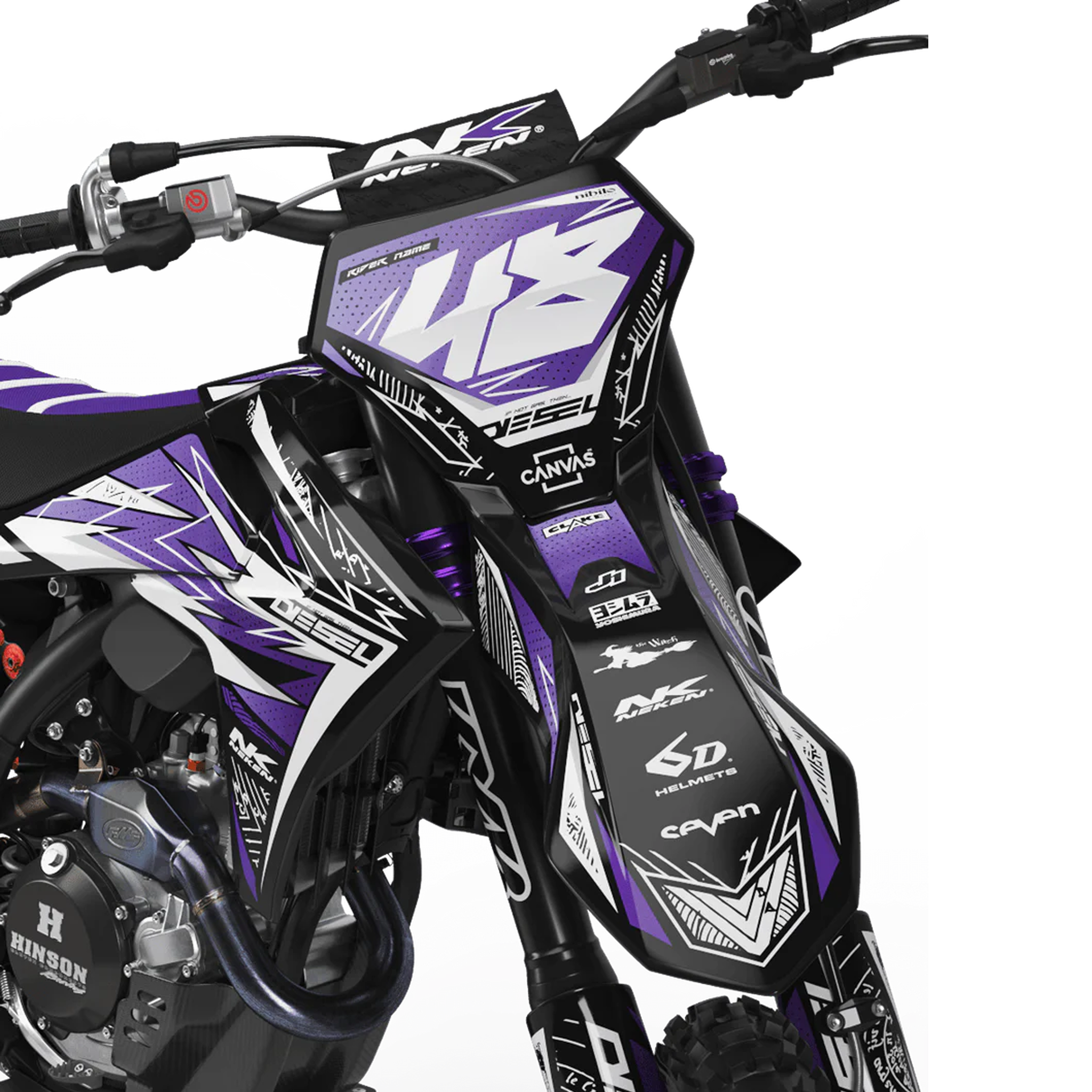 Kit déco 250 / 450 MC-F | Motocross Galaxy Edition