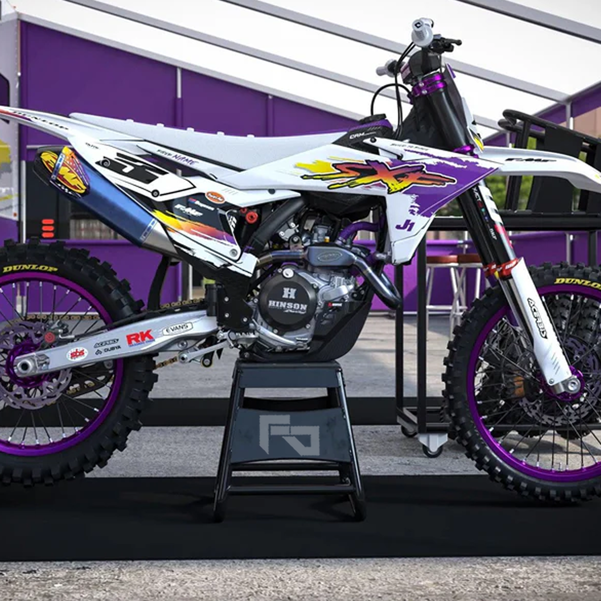 Kit déco 125 / 250 / 450 SX / SX-F | Motocross Diamond Edition