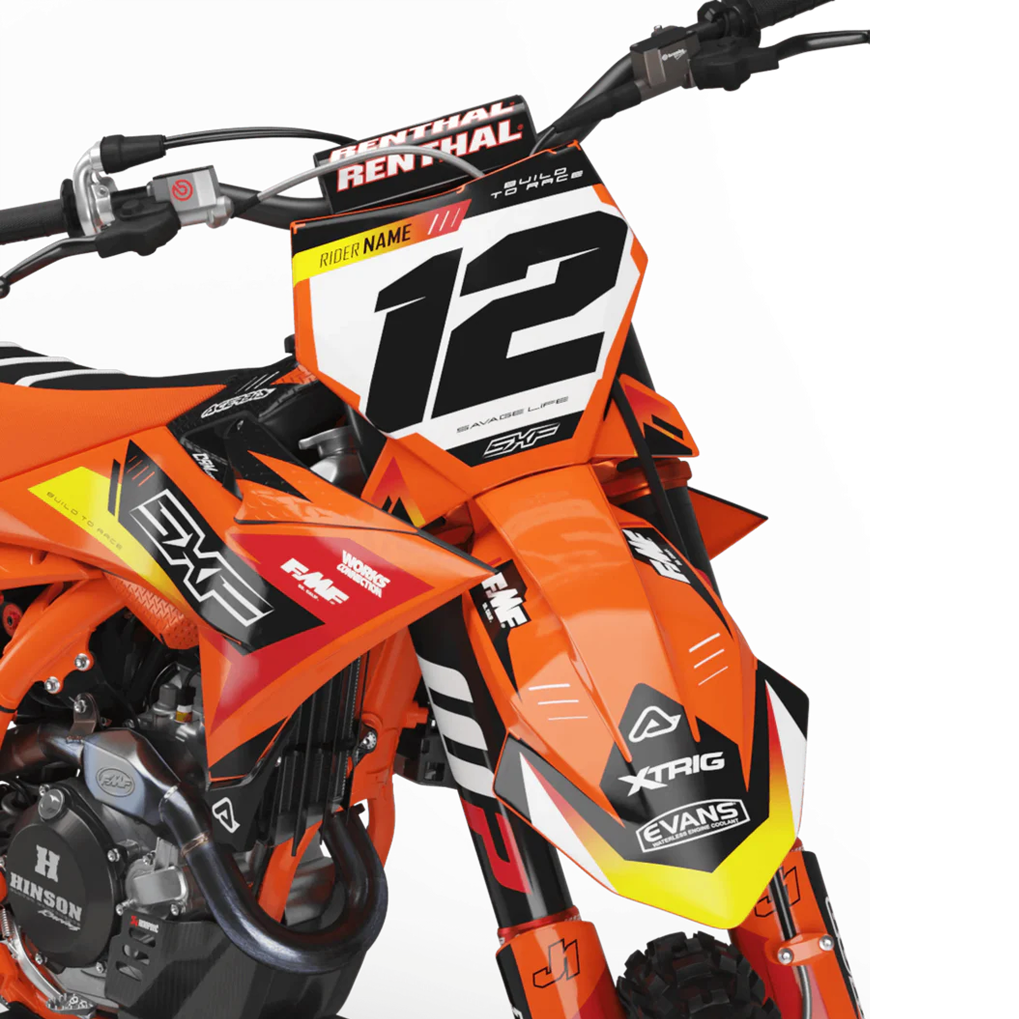 Kit déco 125 / 250 / 450 SX / SX-F | Motocross Vortex Edition