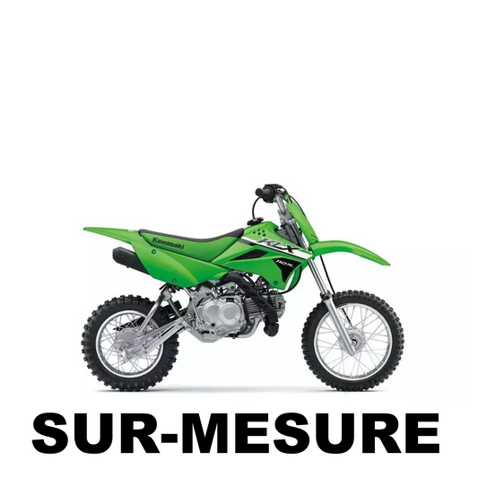 Kit déco 110 KLX Motocross Kawazaki - Sur Mesure