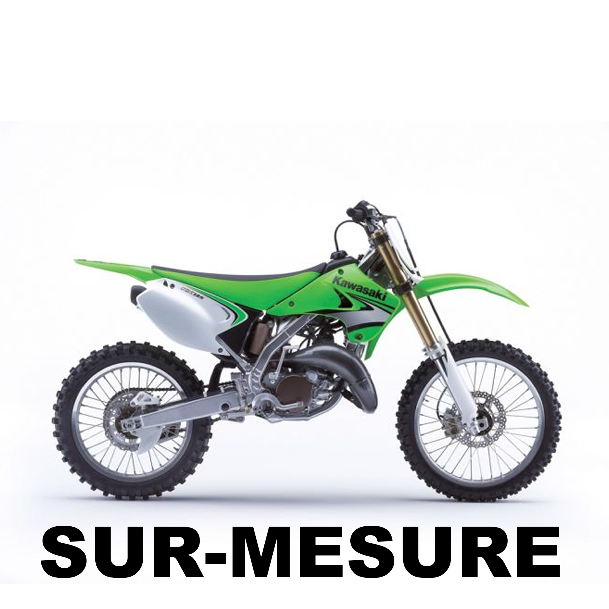 Kit déco 125 KX Motocross Kawazaki - Sur Mesure