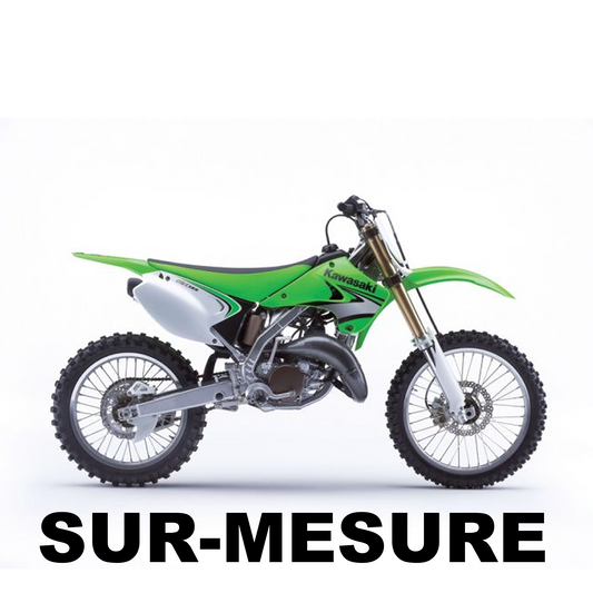 Kit déco 125 KX Motocross Kawazaki - Sur Mesure