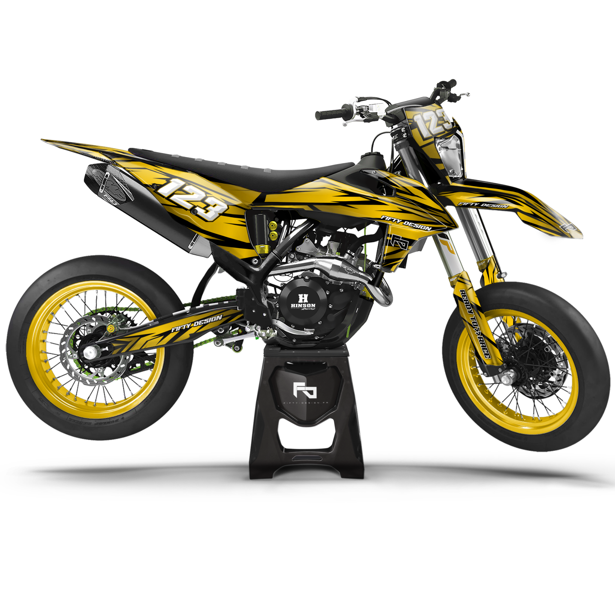 Kit déco Supermotard Brain Storm | Semi Personnalisable