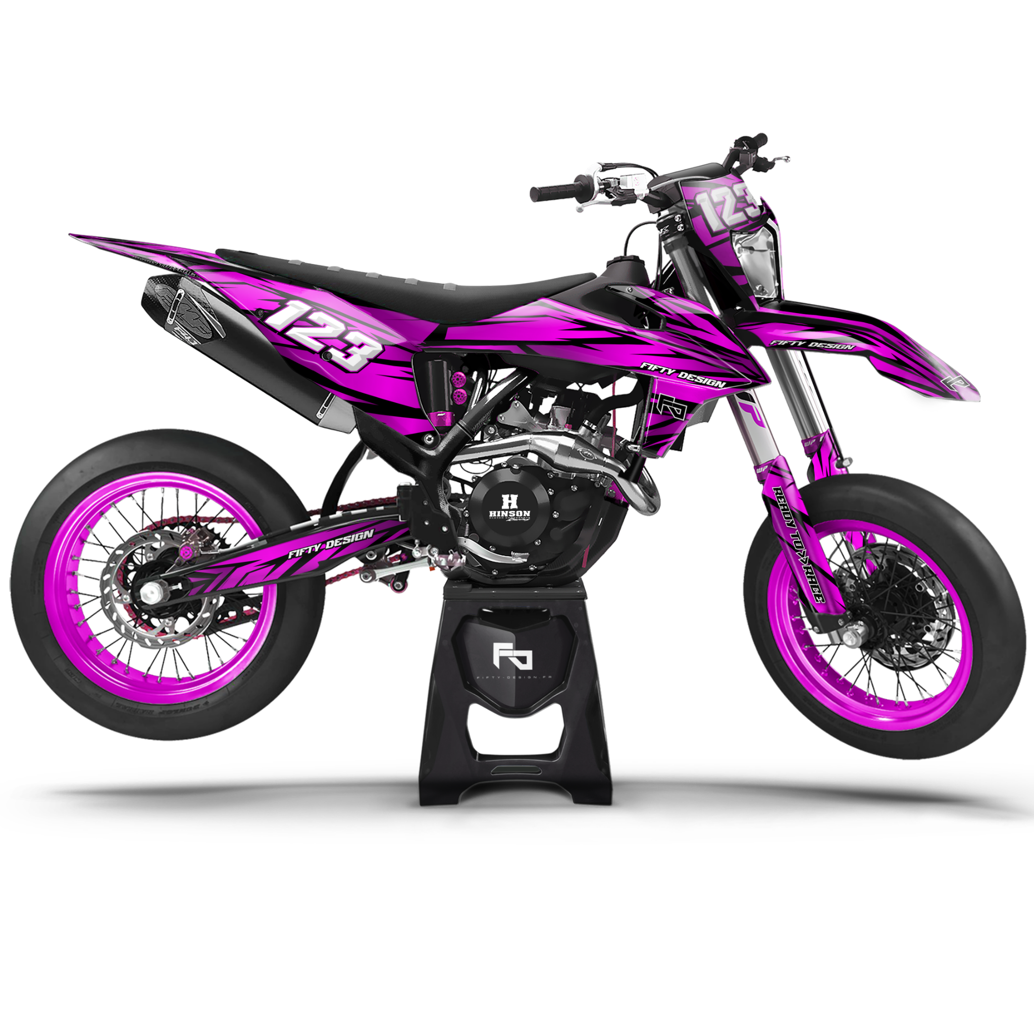 Kit déco Supermotard Brain Storm | Semi Personnalisable
