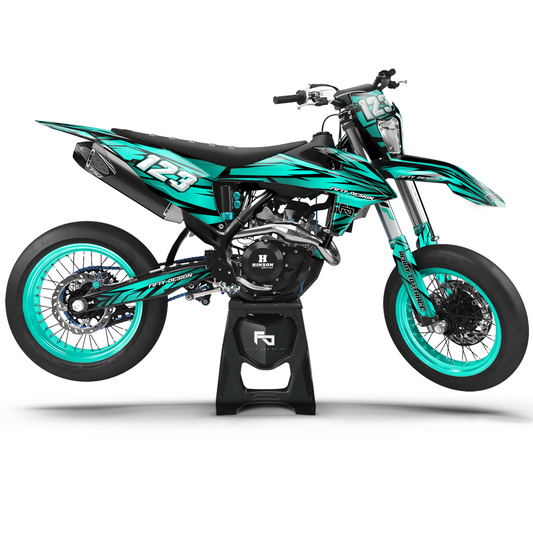 Kit déco Supermotard Brain Storm | Semi Personnalisable