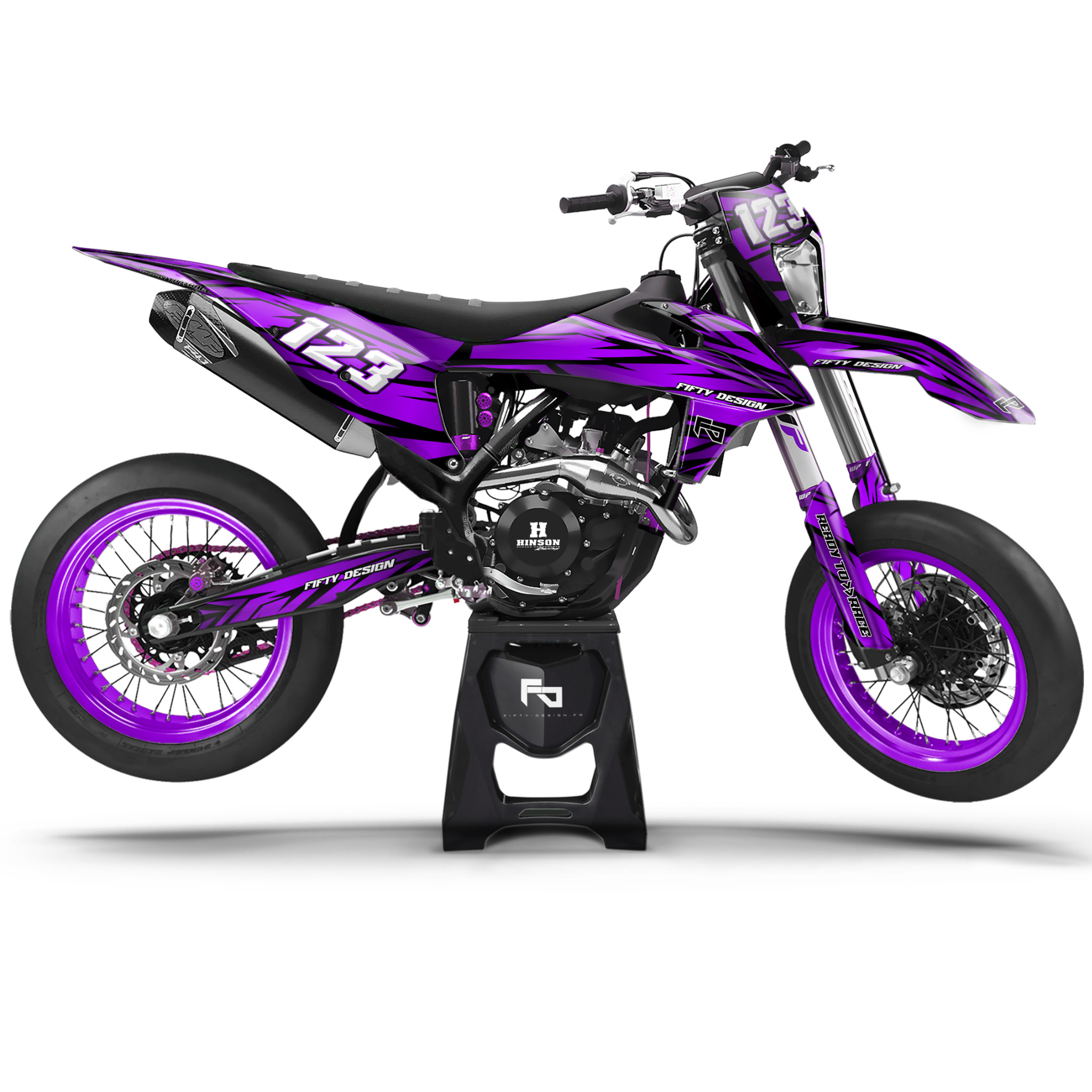 Kit déco Supermotard Brain Storm | Semi Personnalisable