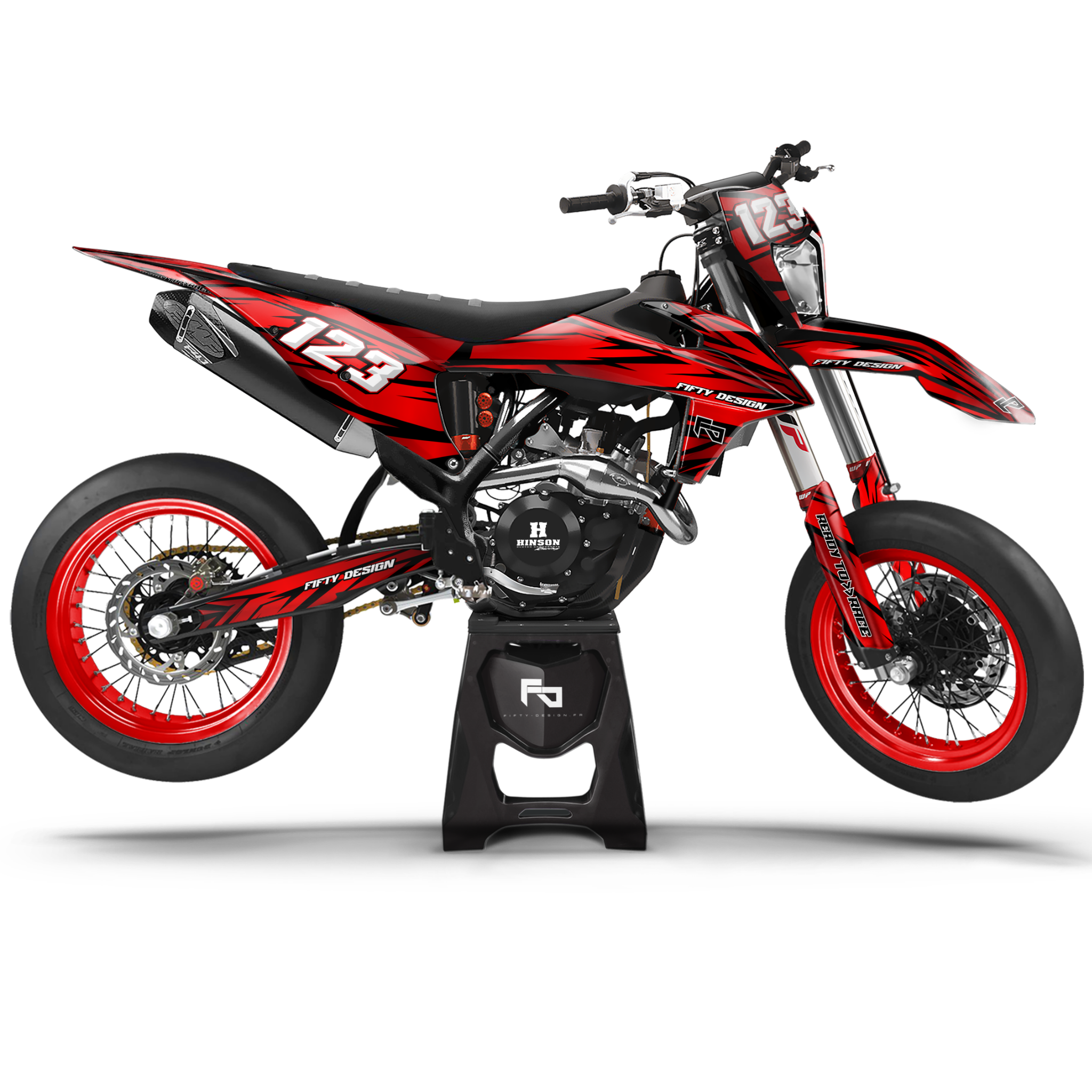 Kit déco Supermotard Brain Storm | Semi Personnalisable