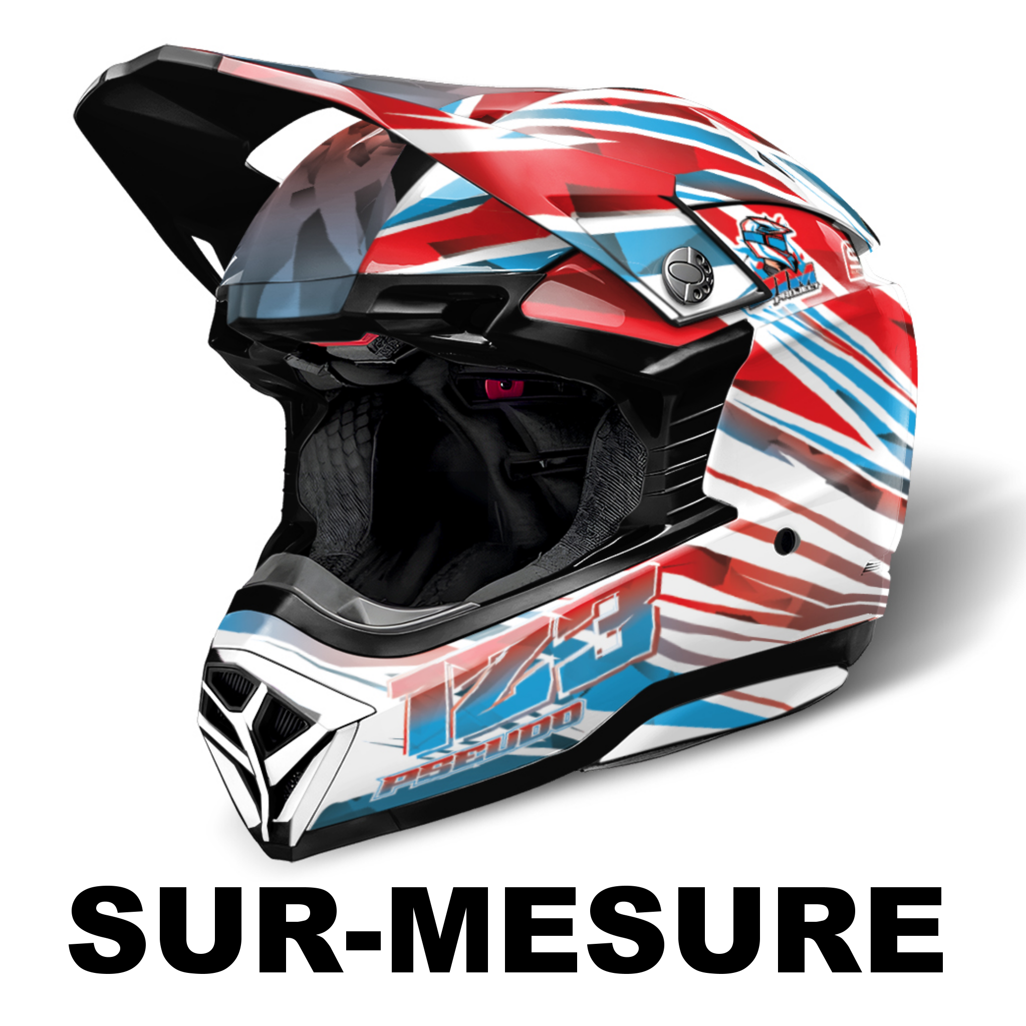 Kit déco de Casque Moto | 100% Personnalisé
