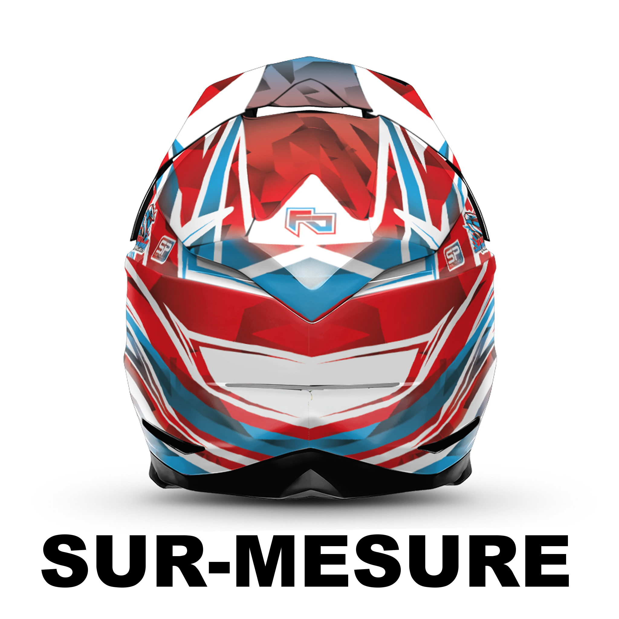 Kit déco de Casque Moto | 100% Personnalisé