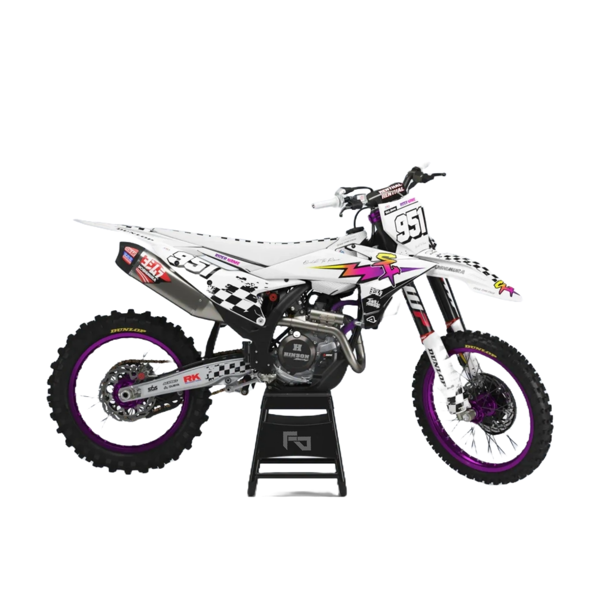 Kit déco 125 / 250 / 450 SX / SX-F | Motocross Nitro Edition