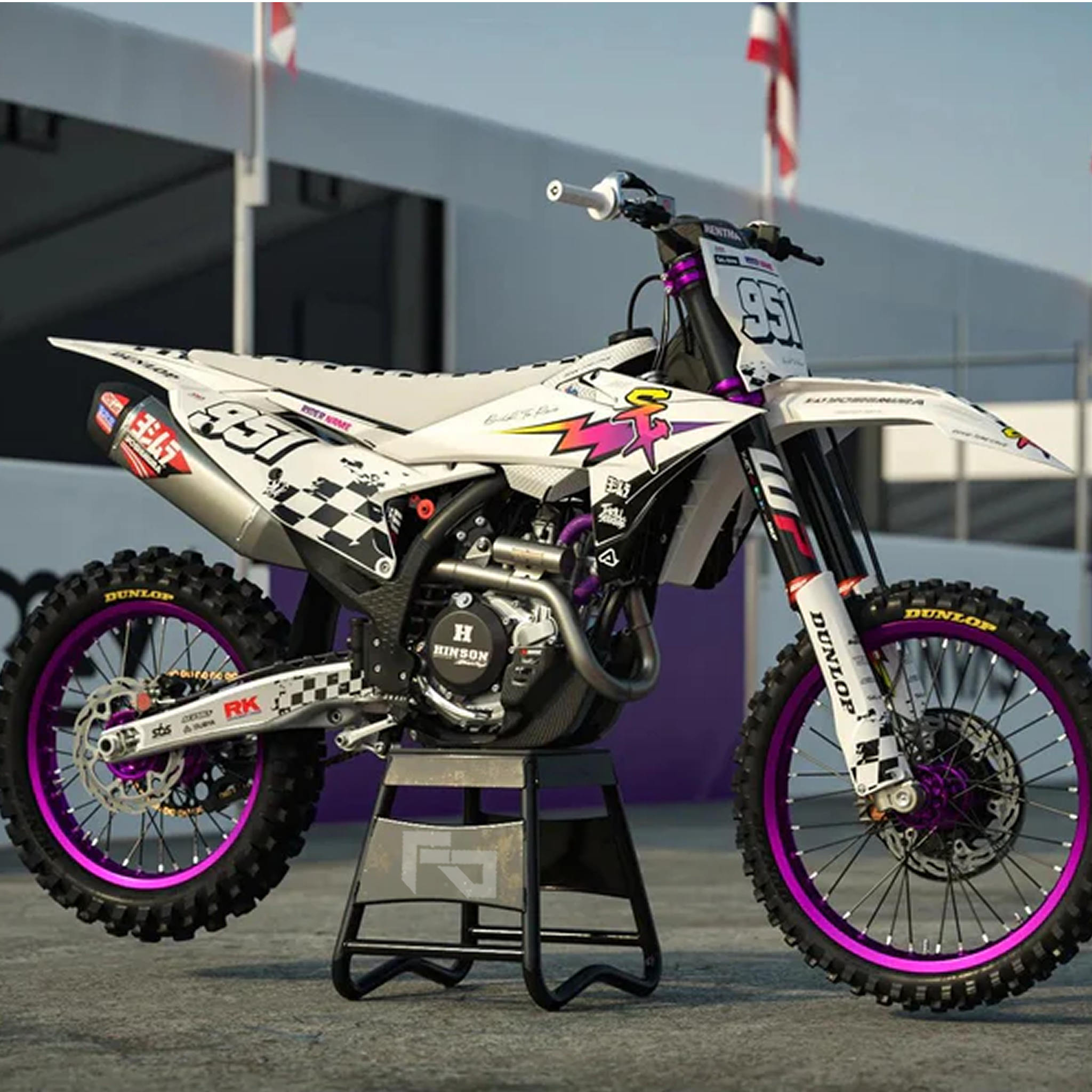 Kit déco 125 / 250 / 450 SX / SX-F | Motocross Nitro Edition