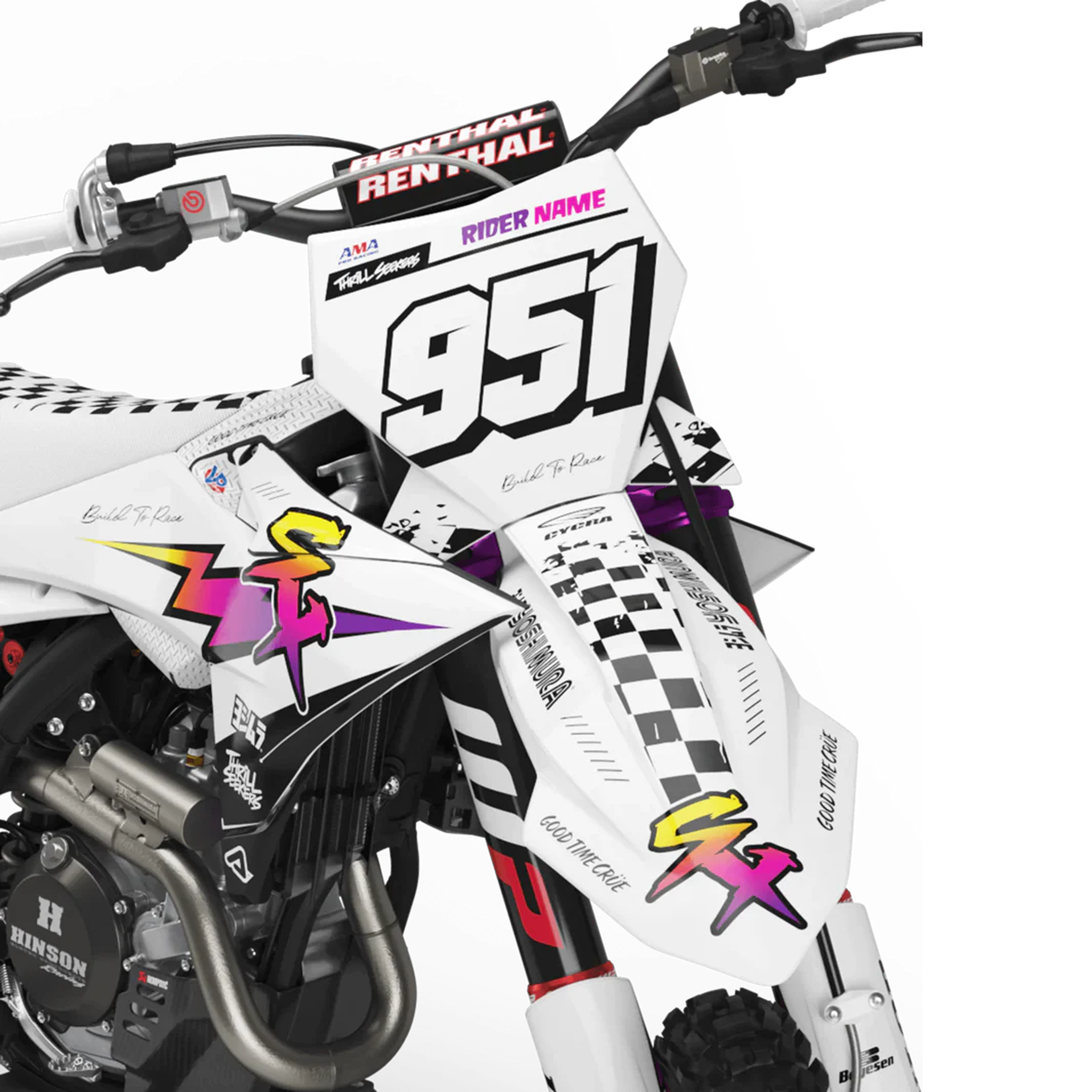 Kit déco 125 / 250 / 450 SX / SX-F | Motocross Nitro Edition