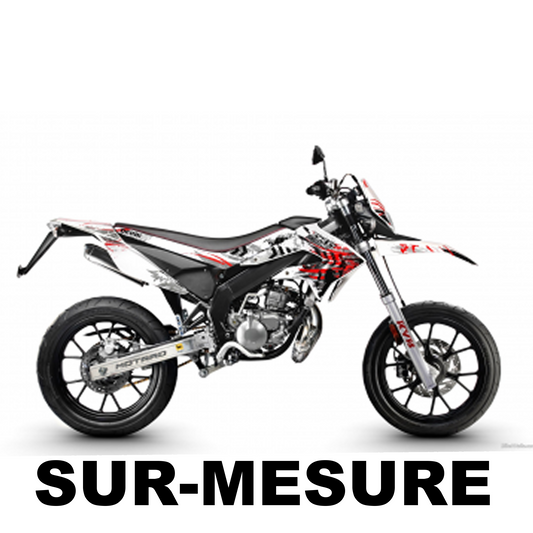 Kit déco 50cc Derbi Senda SM DRD Racing ( 2005 - 2025 ) | 100% Personnalisé