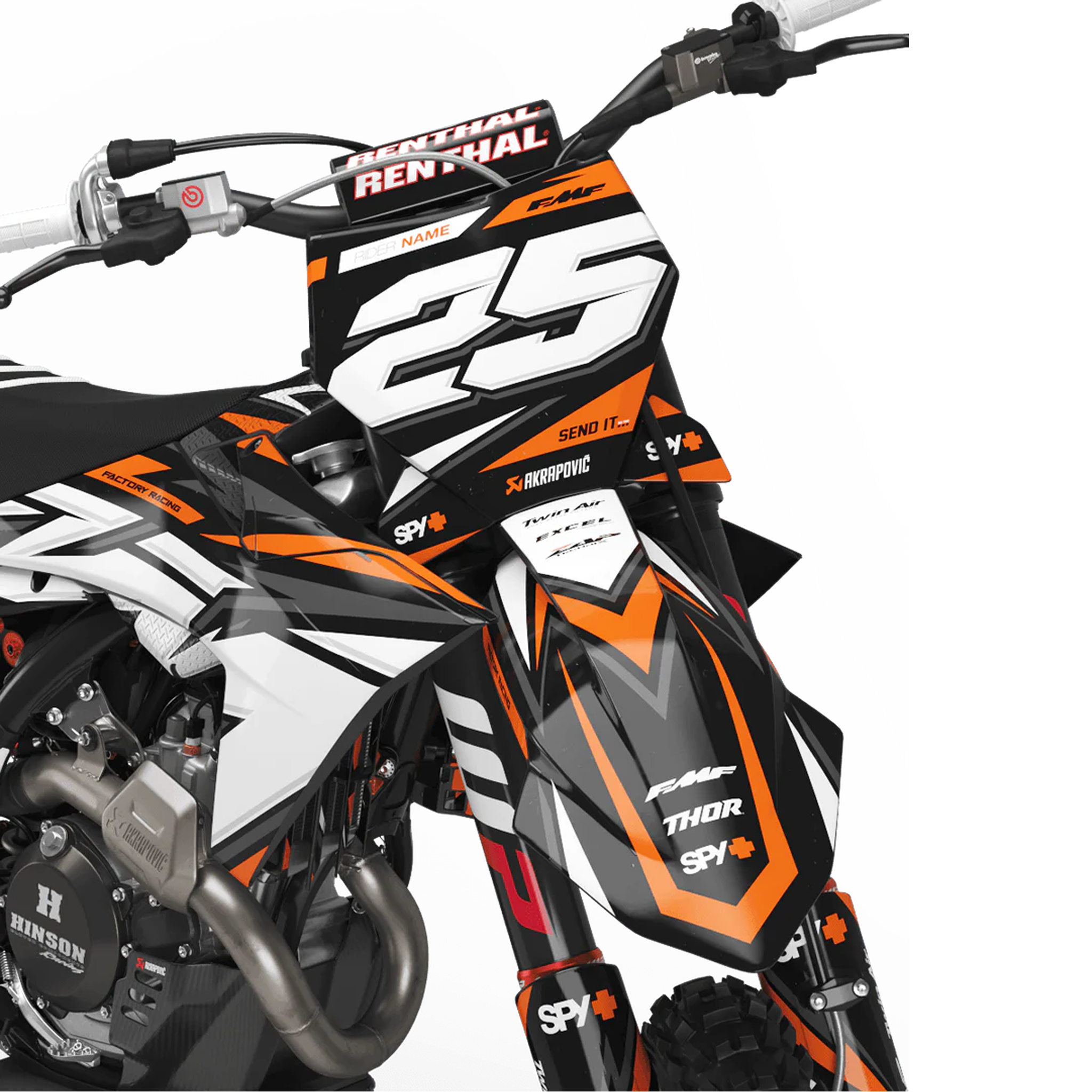 Kit déco 125 / 250 / 450 SX / SX-F | Motocross Delta Edition