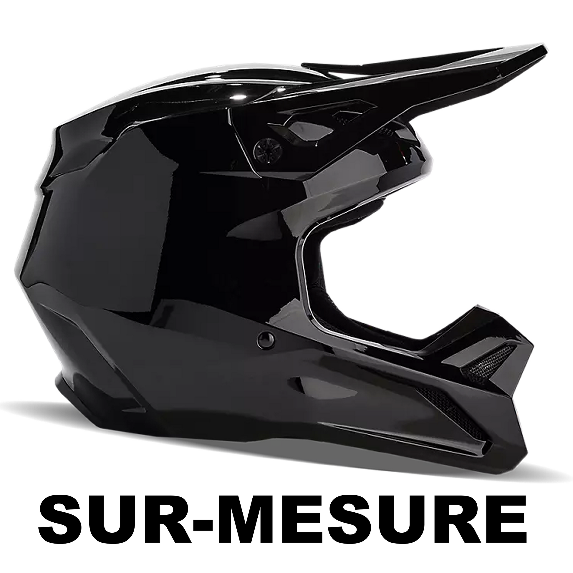 Kit déco de Casque FOX V1 - 100% Personnalisé
