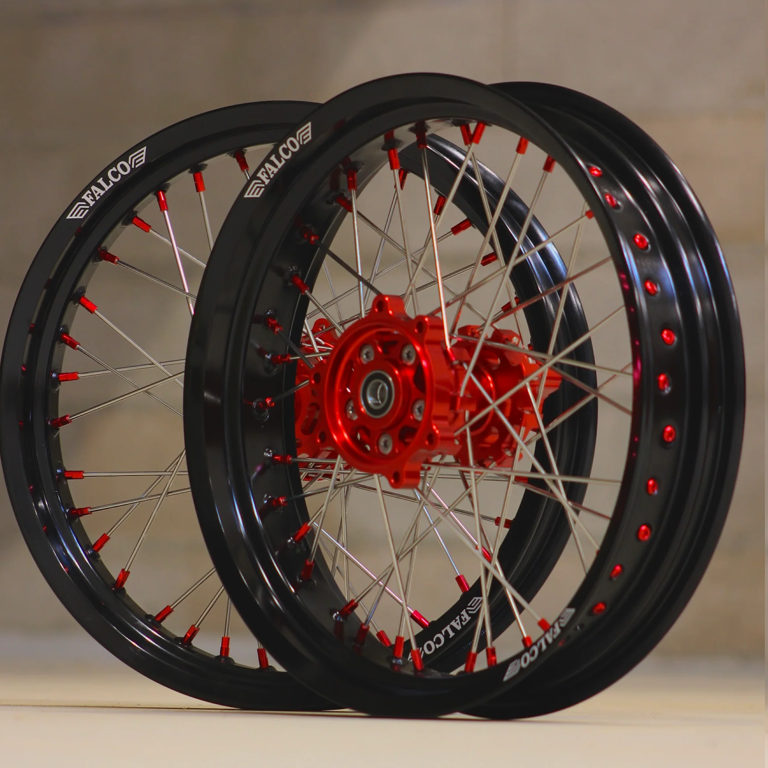Jantes 50cc Supermotard FALCO® | 100% Personnalisables