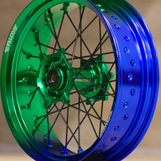 Jantes Supermotard Bicolore Dégradé Falco® | 100% Personnalisables