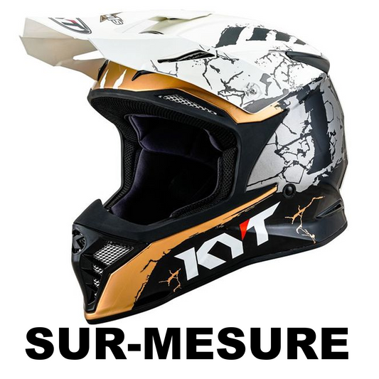 Kit déco de Casque KYT Skyhawk - 100% Personnalisé