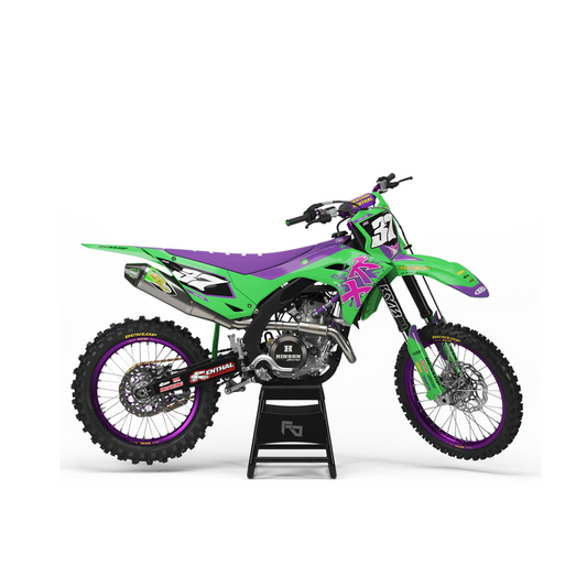 Kit déco 450 KX-F | Motocross Vintage Edition