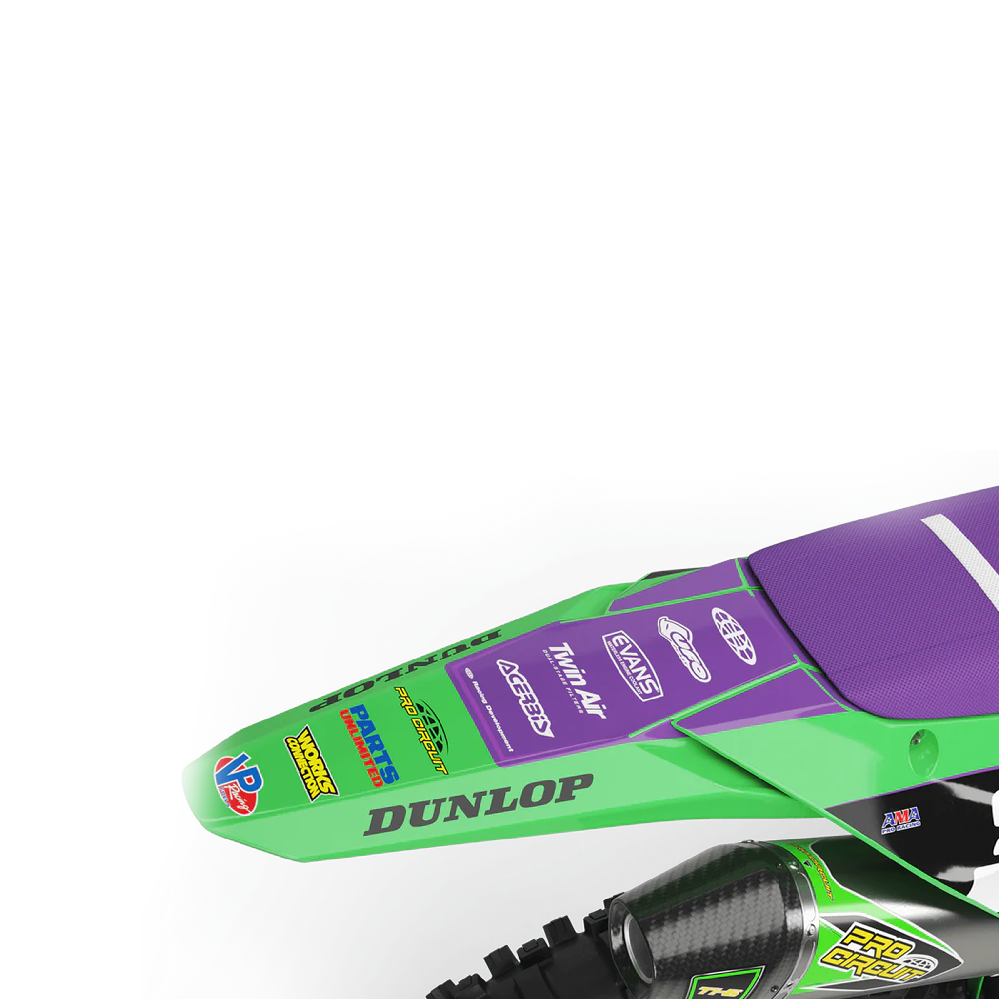 Kit déco 450 KX-F | Motocross Vintage Edition