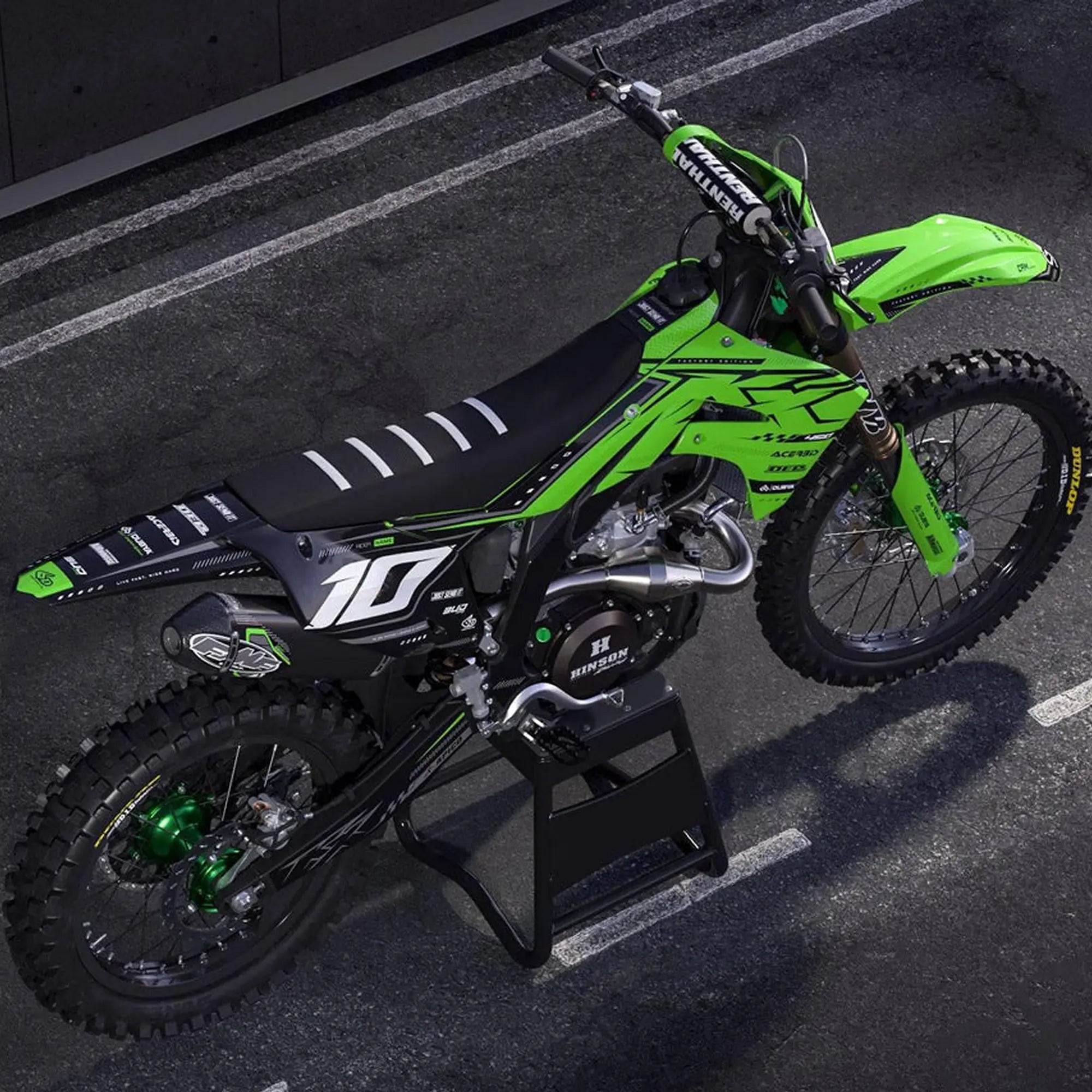 Kit déco 125 / 250 / 450 KX-F | Motocross Extand Edition Fifty Design