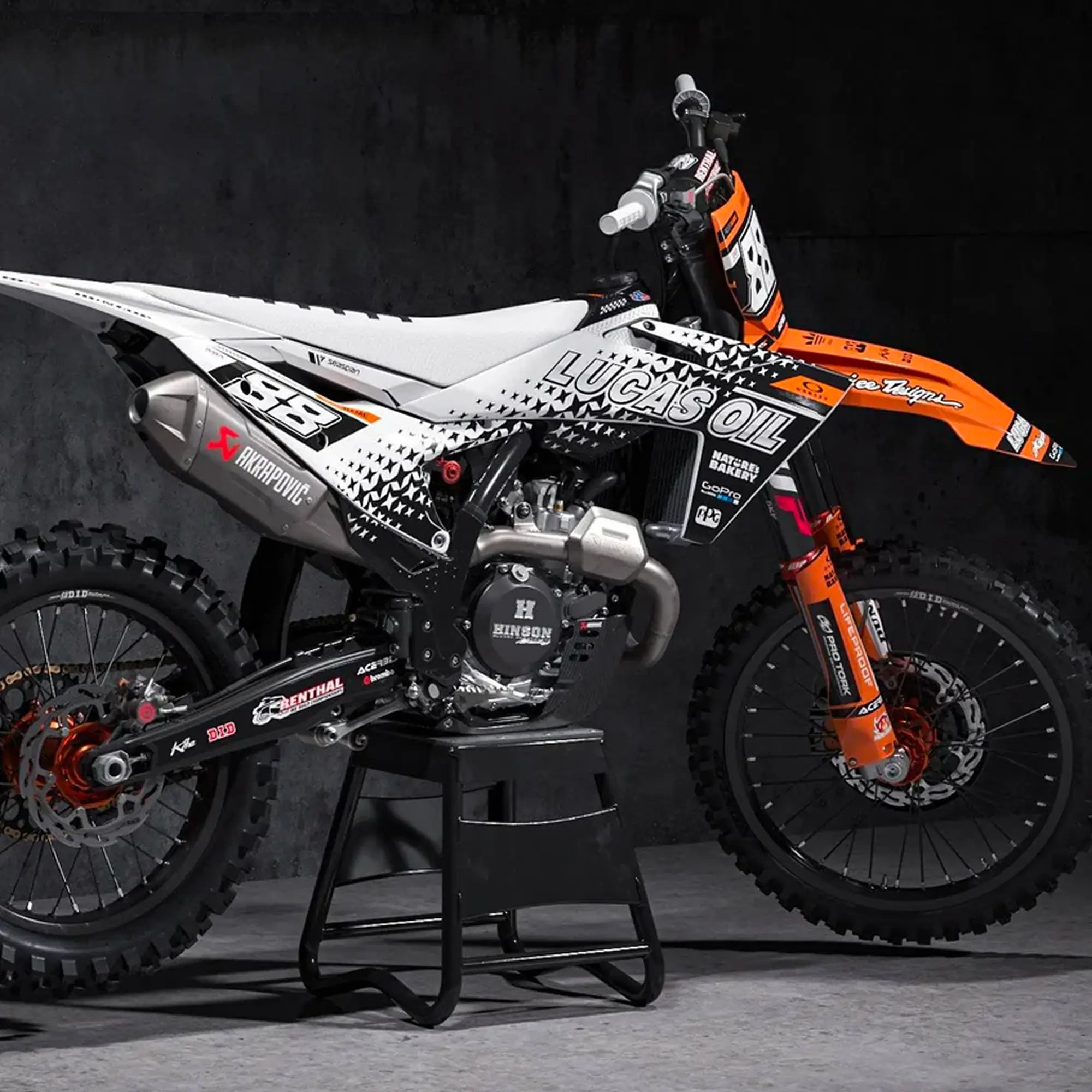 Kit déco 125 / 250 / 450 SX / SX-F | Motocross grind Edition Fifty Design