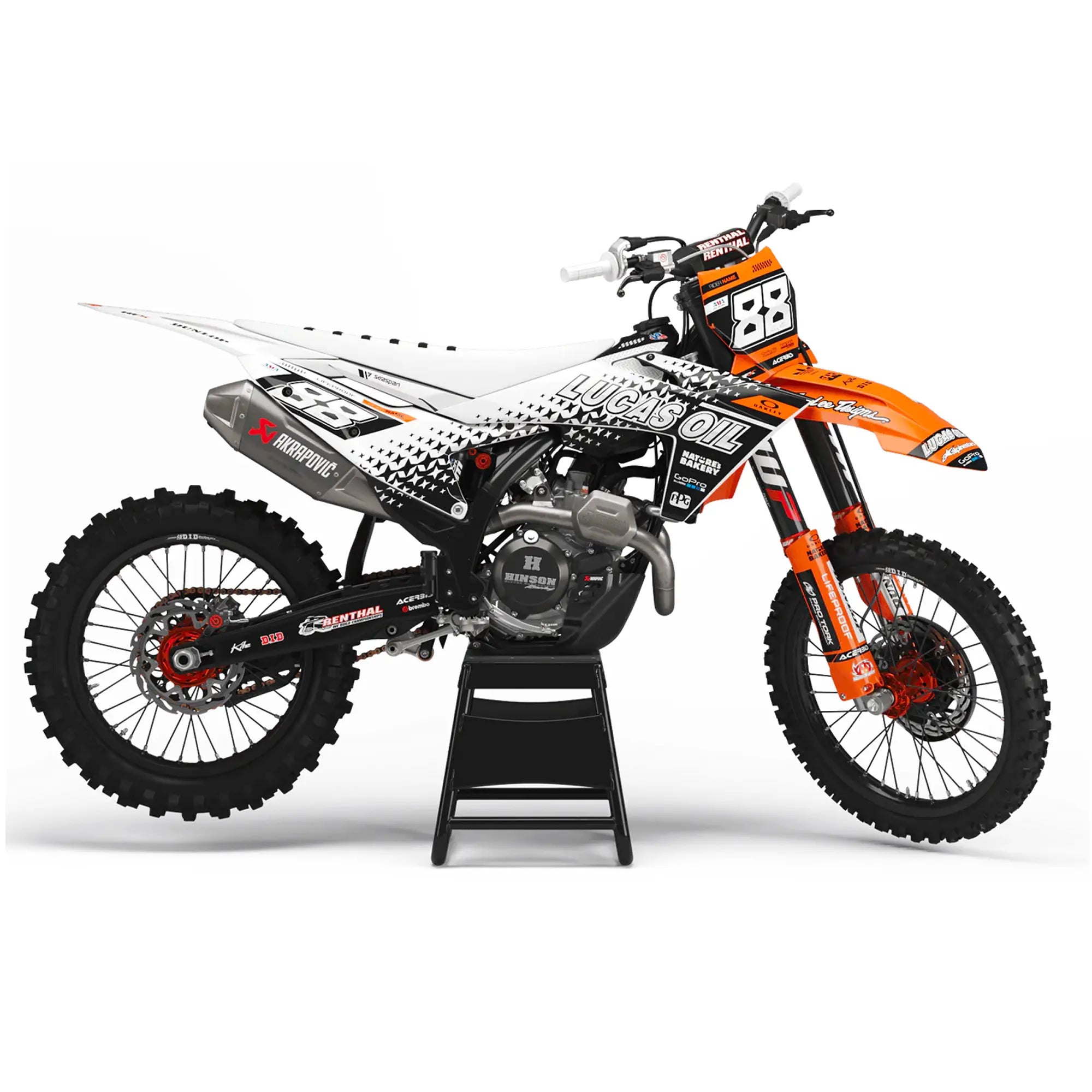 Kit déco 125 / 250 / 450 SX / SX-F | Motocross grind Edition Fifty Design