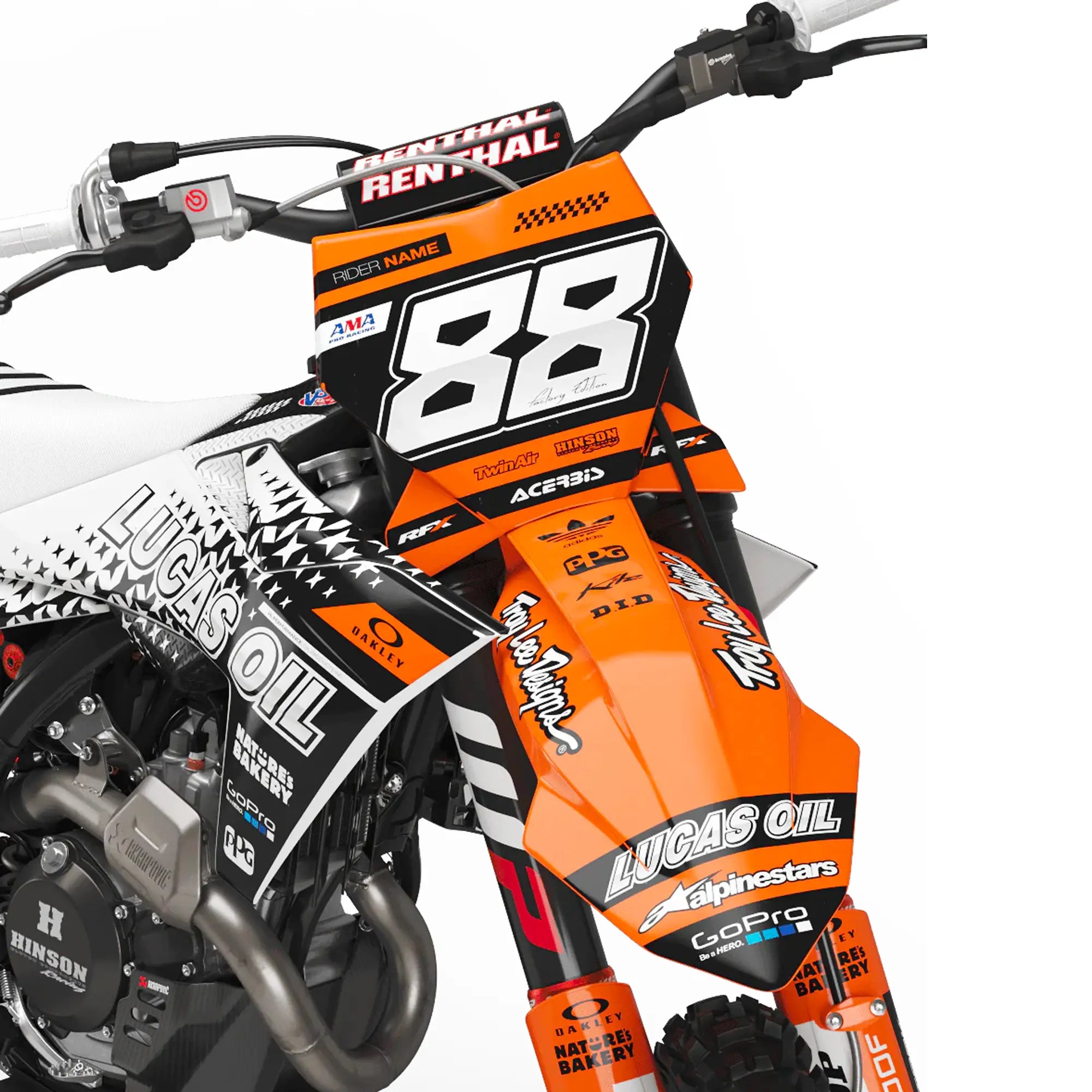 Kit déco 125 / 250 / 450 SX / SX-F | Motocross grind Edition Fifty Design