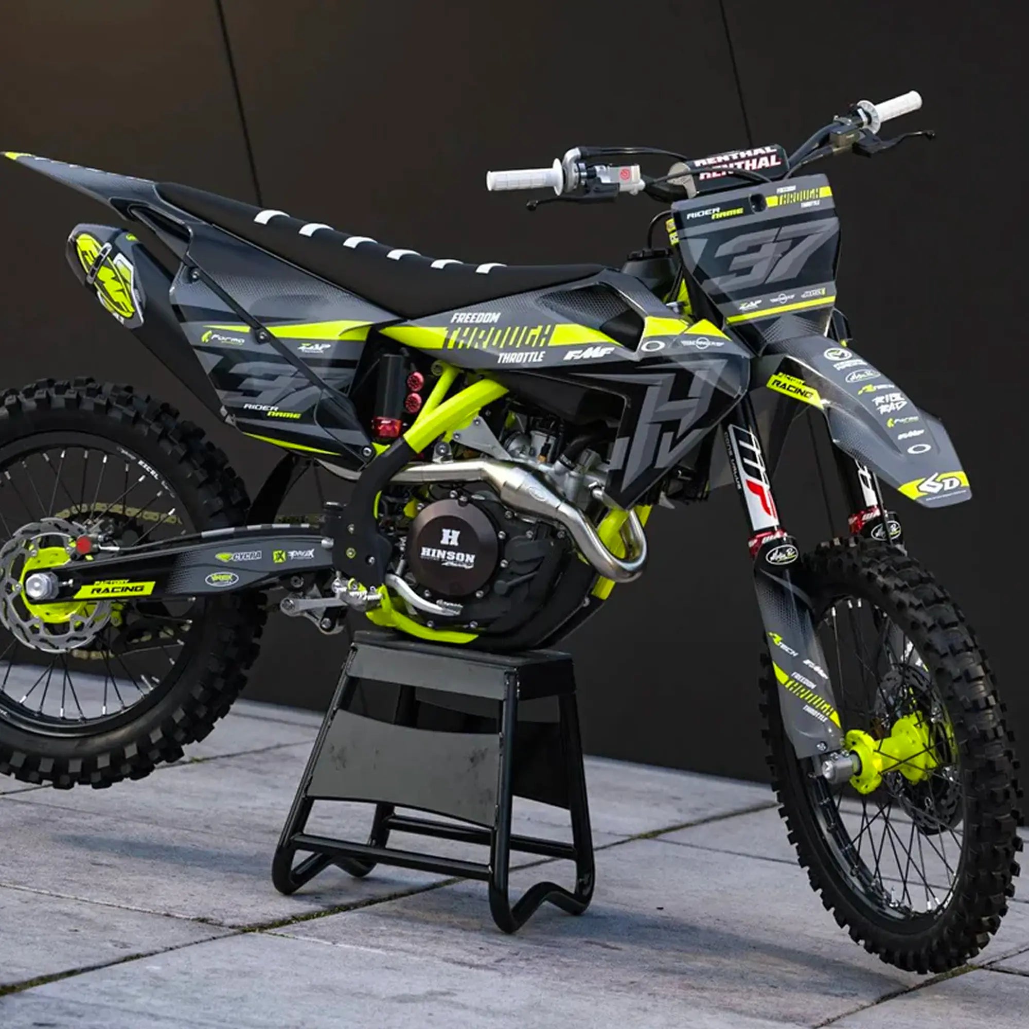 Kit déco 125 / 250 / 450 TC-F | Motocross BlackNight Edition Fifty Design