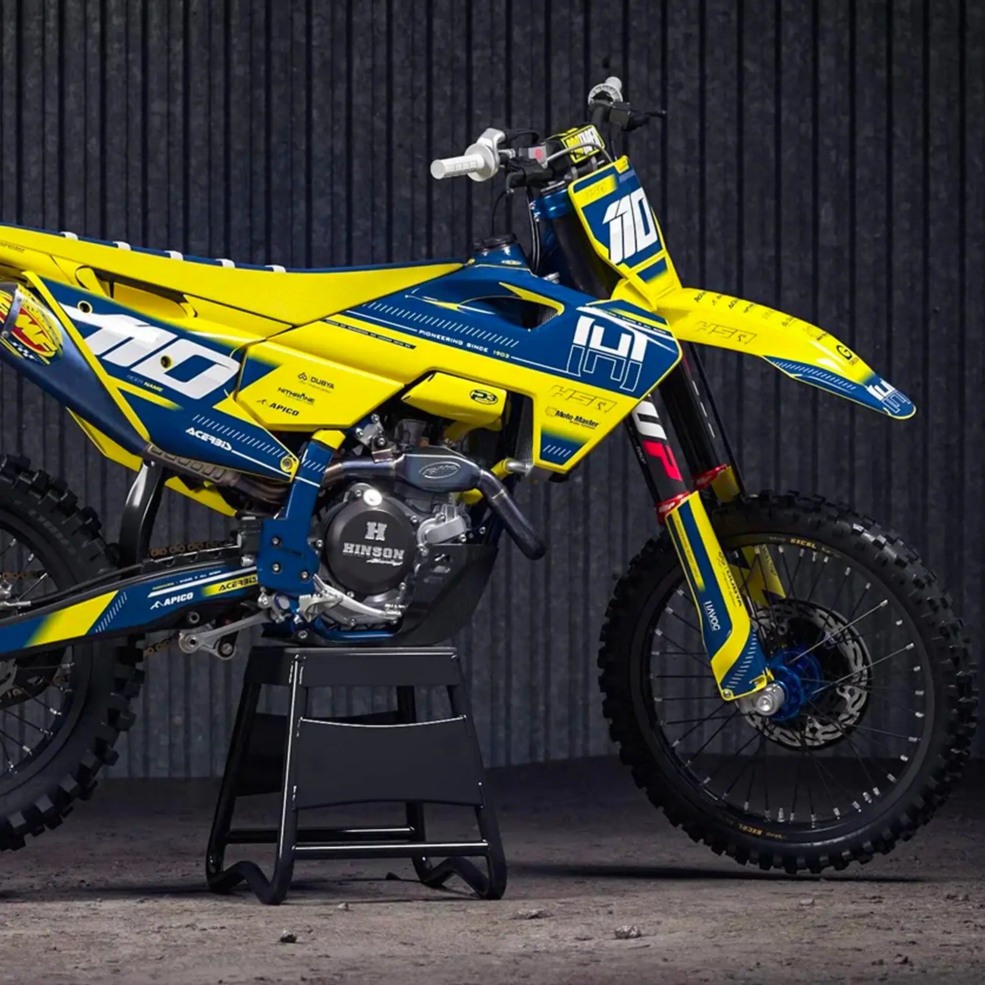Kit déco 125 / 250 / 450 TC-F | Motocross Neon Edition Fifty Design