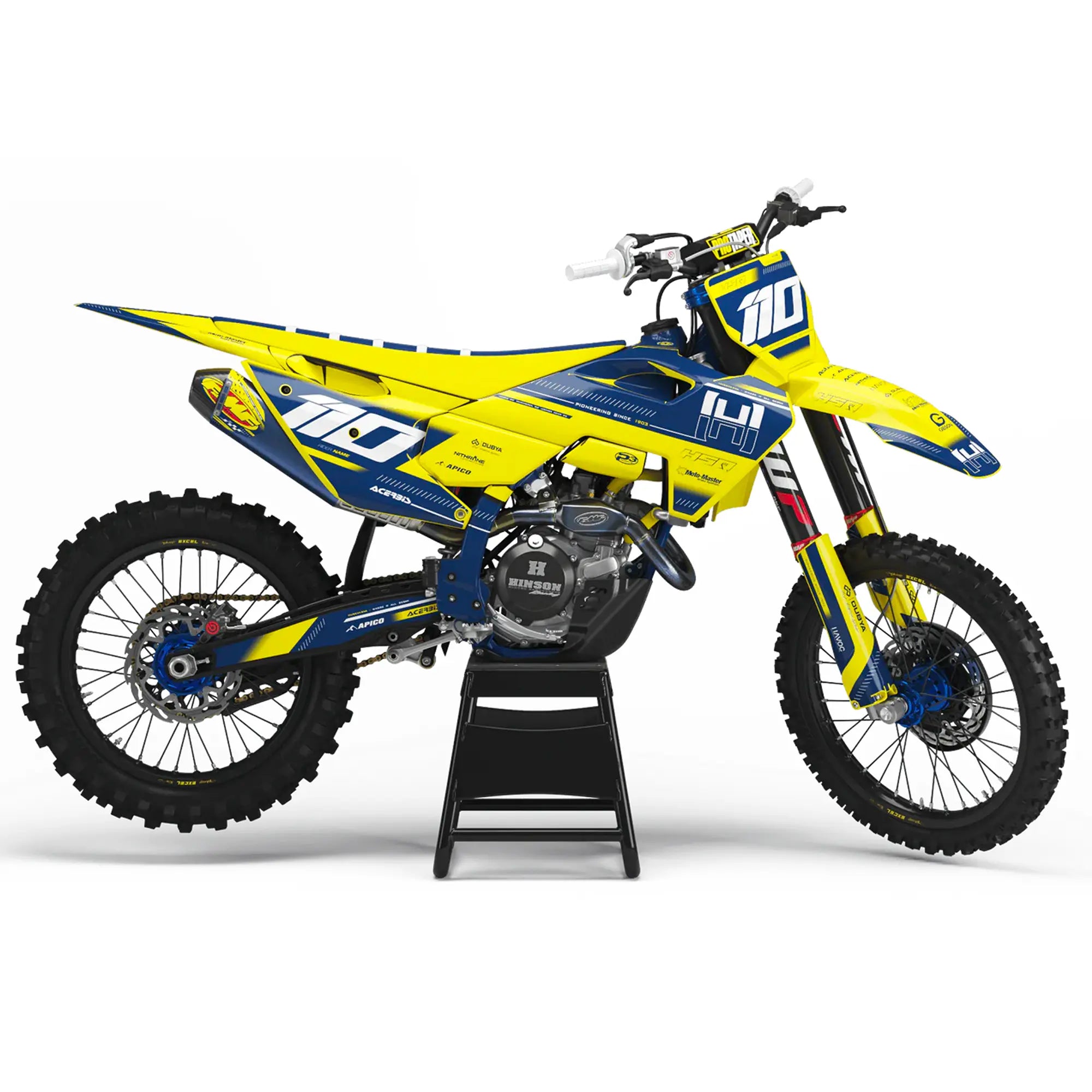 Kit déco 125 / 250 / 450 TC-F | Motocross Neon Edition Fifty Design
