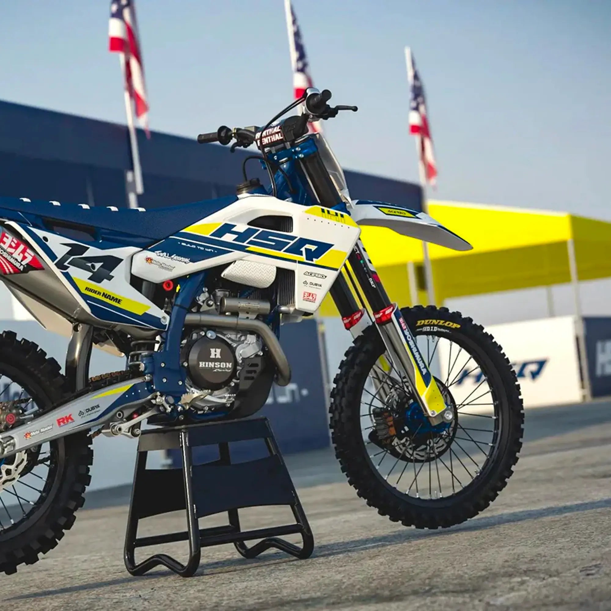 Kit déco 125 / 250 / 450 TC-F | Motocross PowerLine Edition Fifty Design