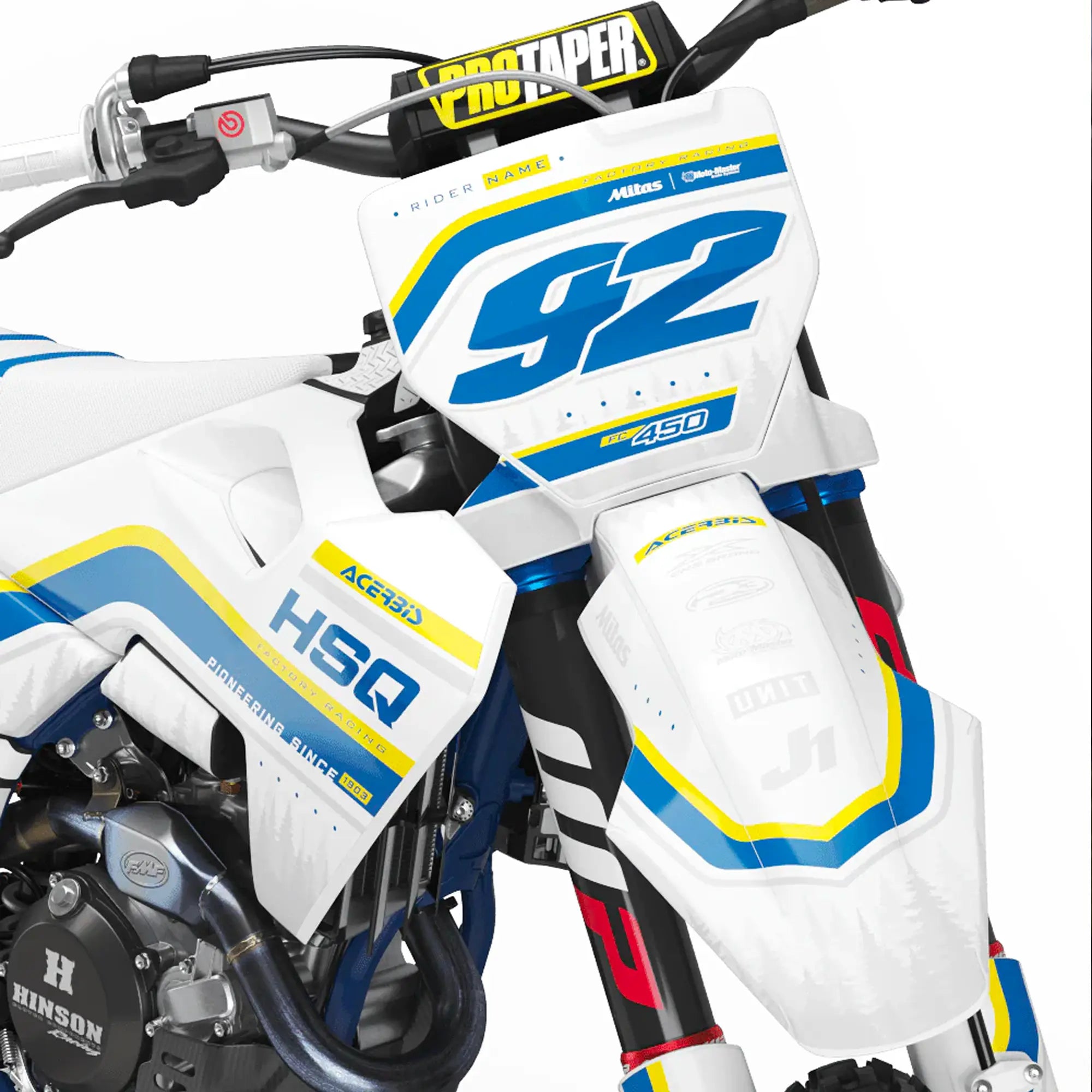 Kit déco 125 / 250 / 450 TC-F | Motocross Sapling Edition Fifty Design