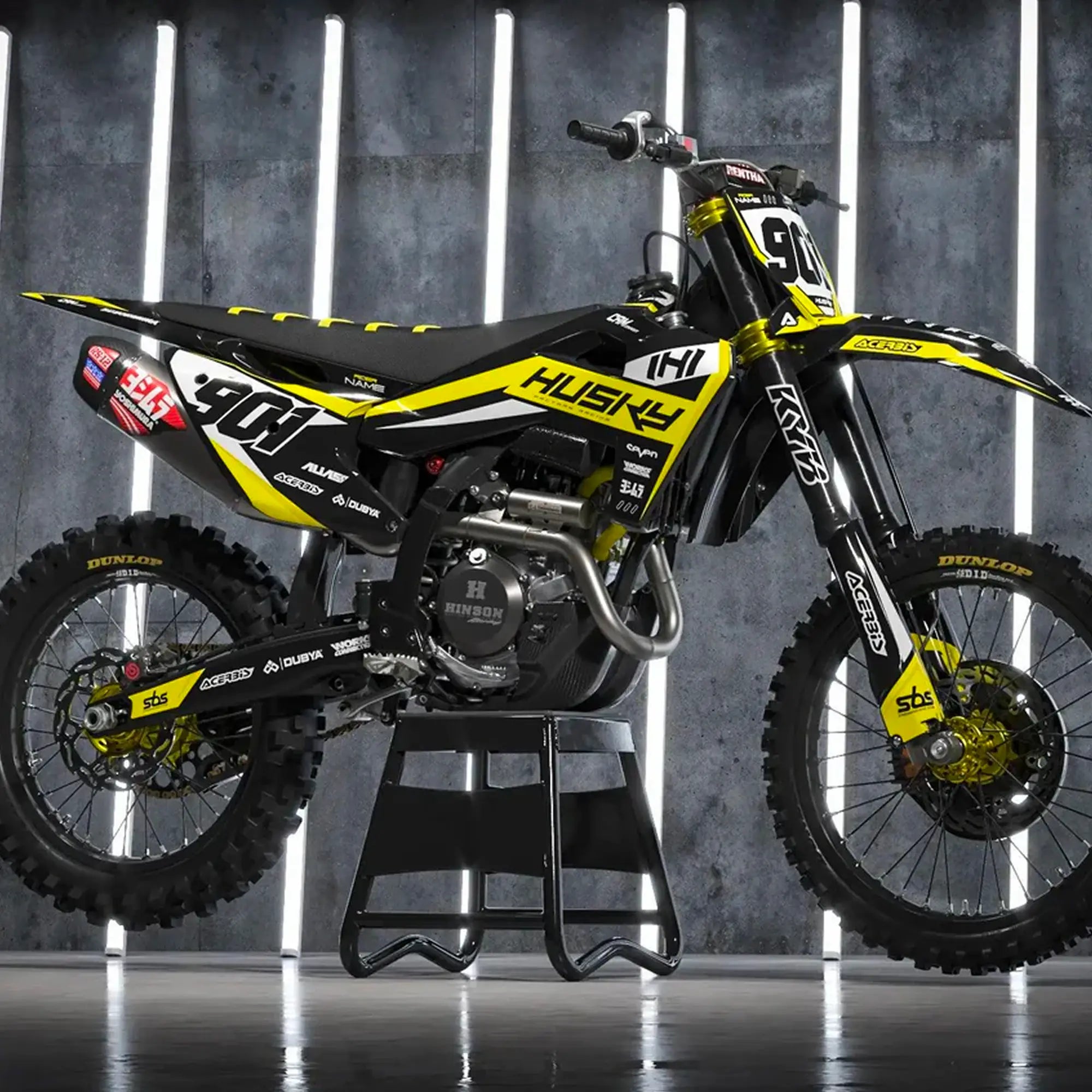Kit déco 125 / 250 / 450 TC-F | Motocross Wrap Edition Fifty Design