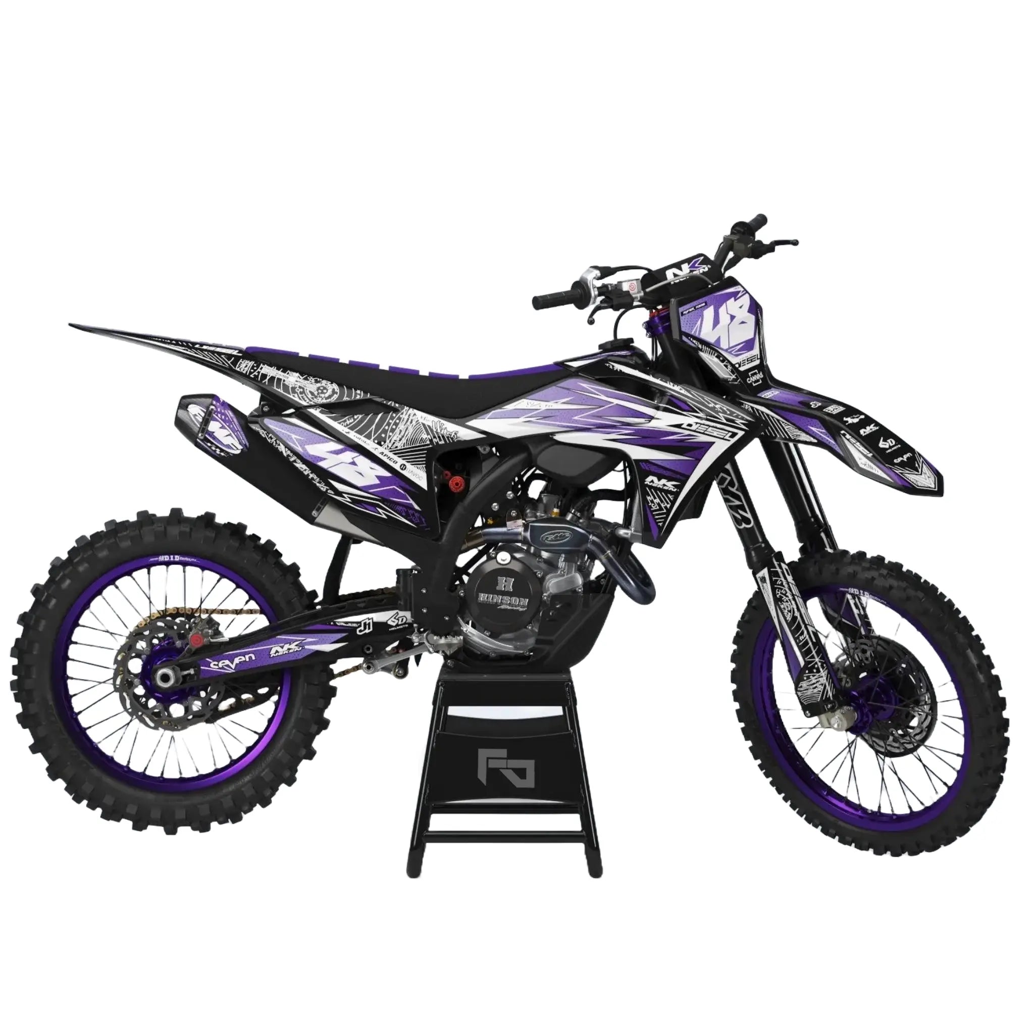 Kit déco 250 / 450 MC-F | Motocross Galaxy Edition Fifty Design