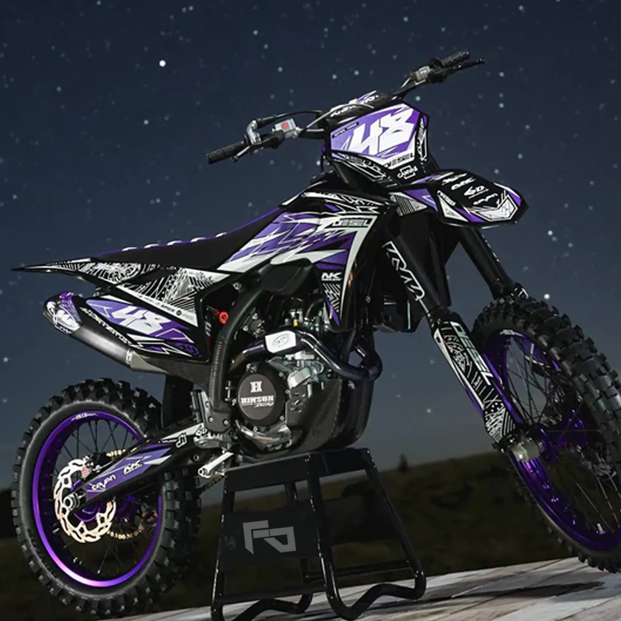 Kit déco 250 / 450 MC-F | Motocross Galaxy Edition Fifty Design