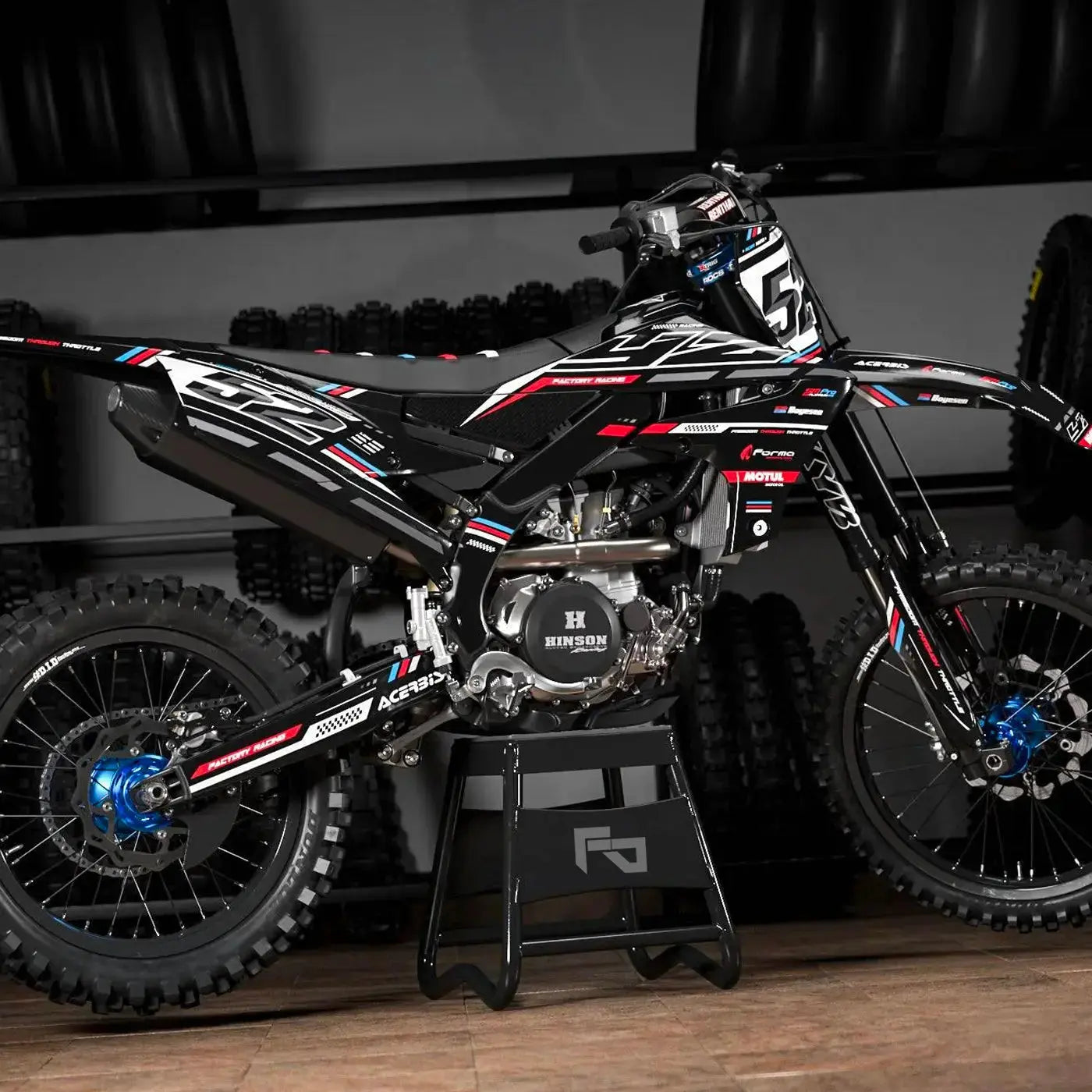 Kit déco 450 YZF Motocross Yamaha - Sur Mesure Fifty Design