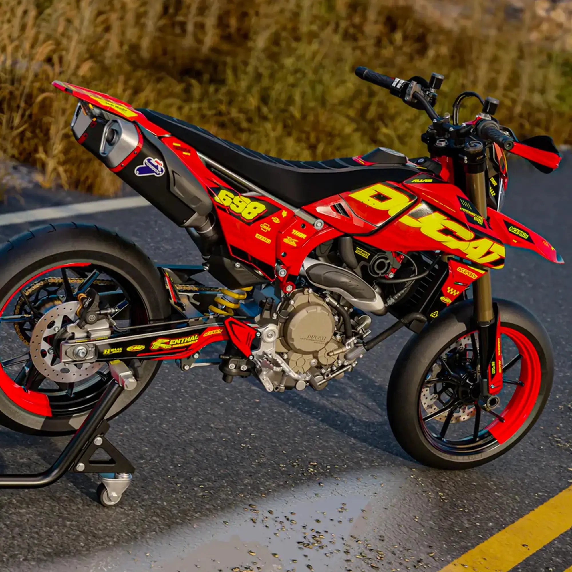 Kit déco Supermotard Ducati - Ethna | Semi Personnalisable Fifty Design