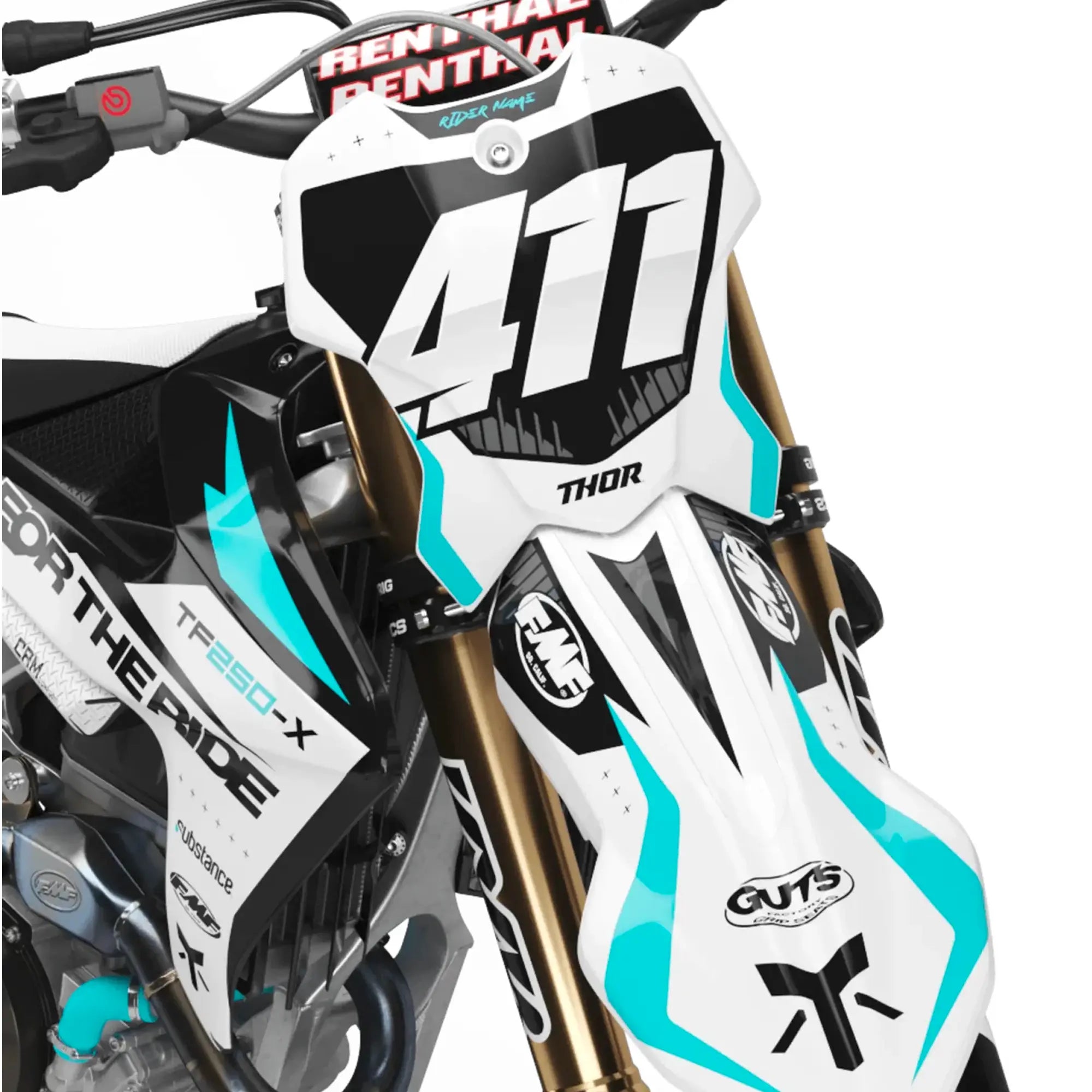 Kit déco TX 250 / 450-F  | Motocross Panthera Edition Fifty Design